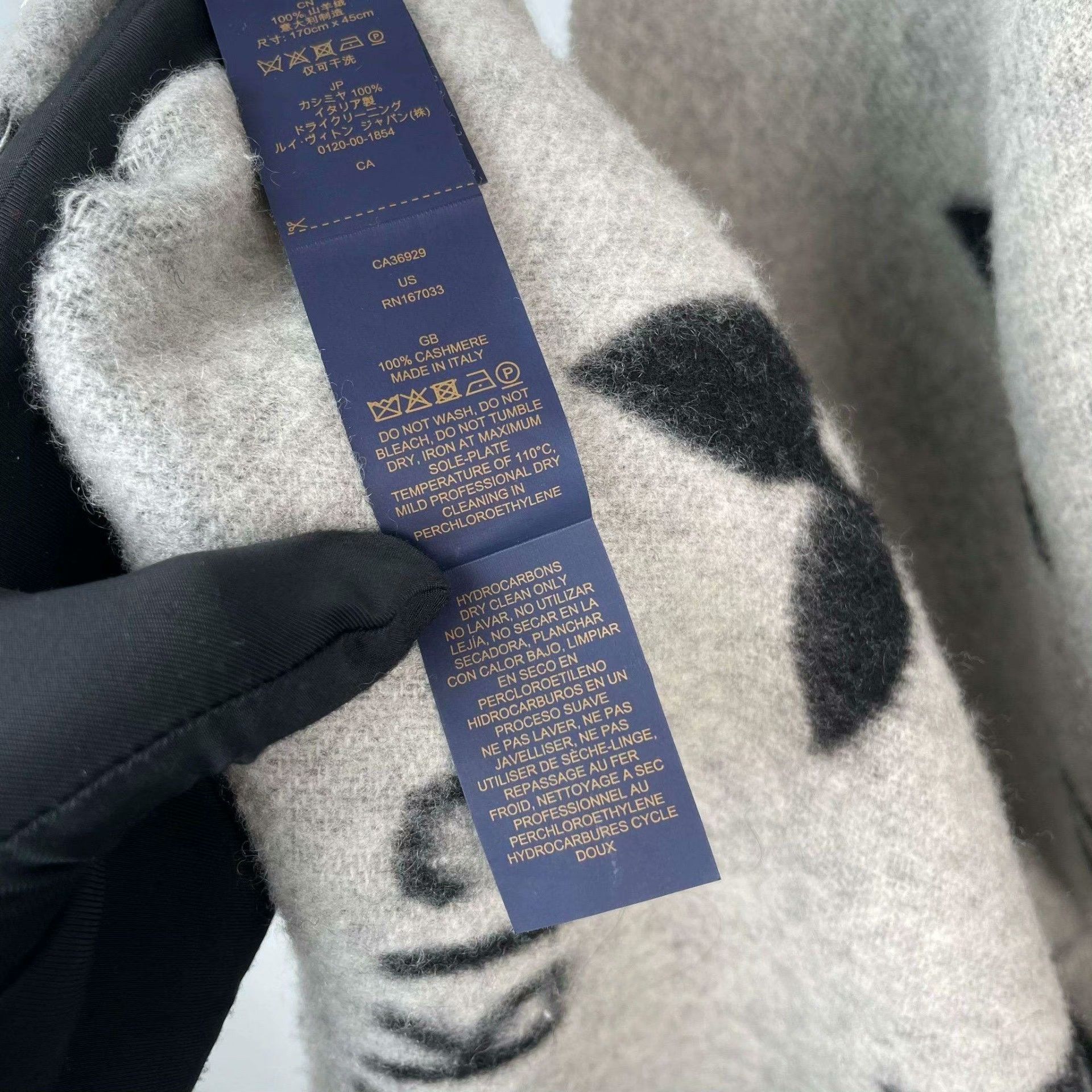 Louis Vuitton Louis Vuitton Wool Multi Scarf XS Men Size ONE SIZE - 5 Thumbnail