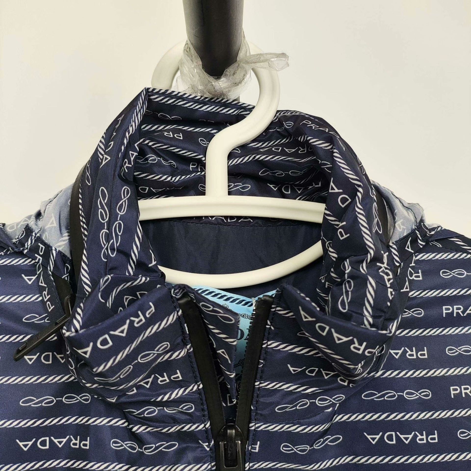 Prada Prada Retro Printed Blue Dress 38 Women Size S / US 4 / IT 40 - 3 Thumbnail