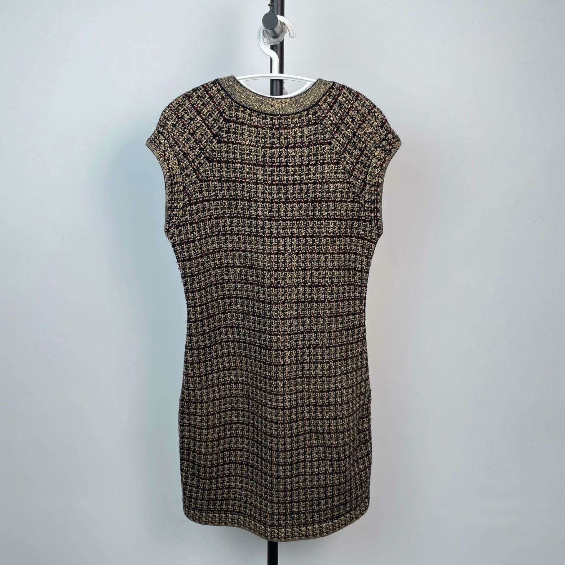 Chanel Chanel Knit Black Dress S Women Size S / US 4 / IT 40 - 2 Thumbnail