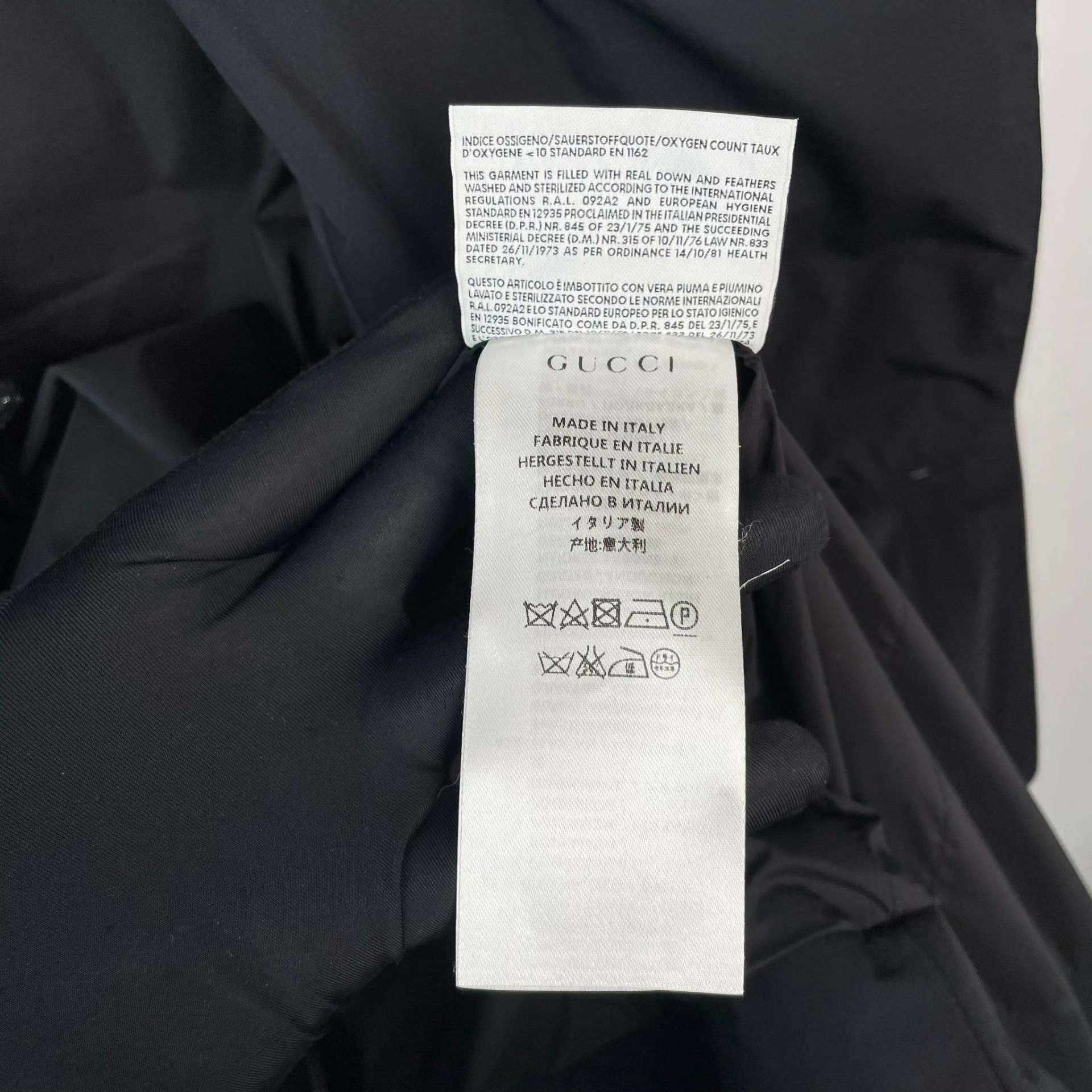 Gucci Gucci Cotton Black Down Jacket 42 Women Size M / US 6-8 / IT 42-44 - 5 Thumbnail