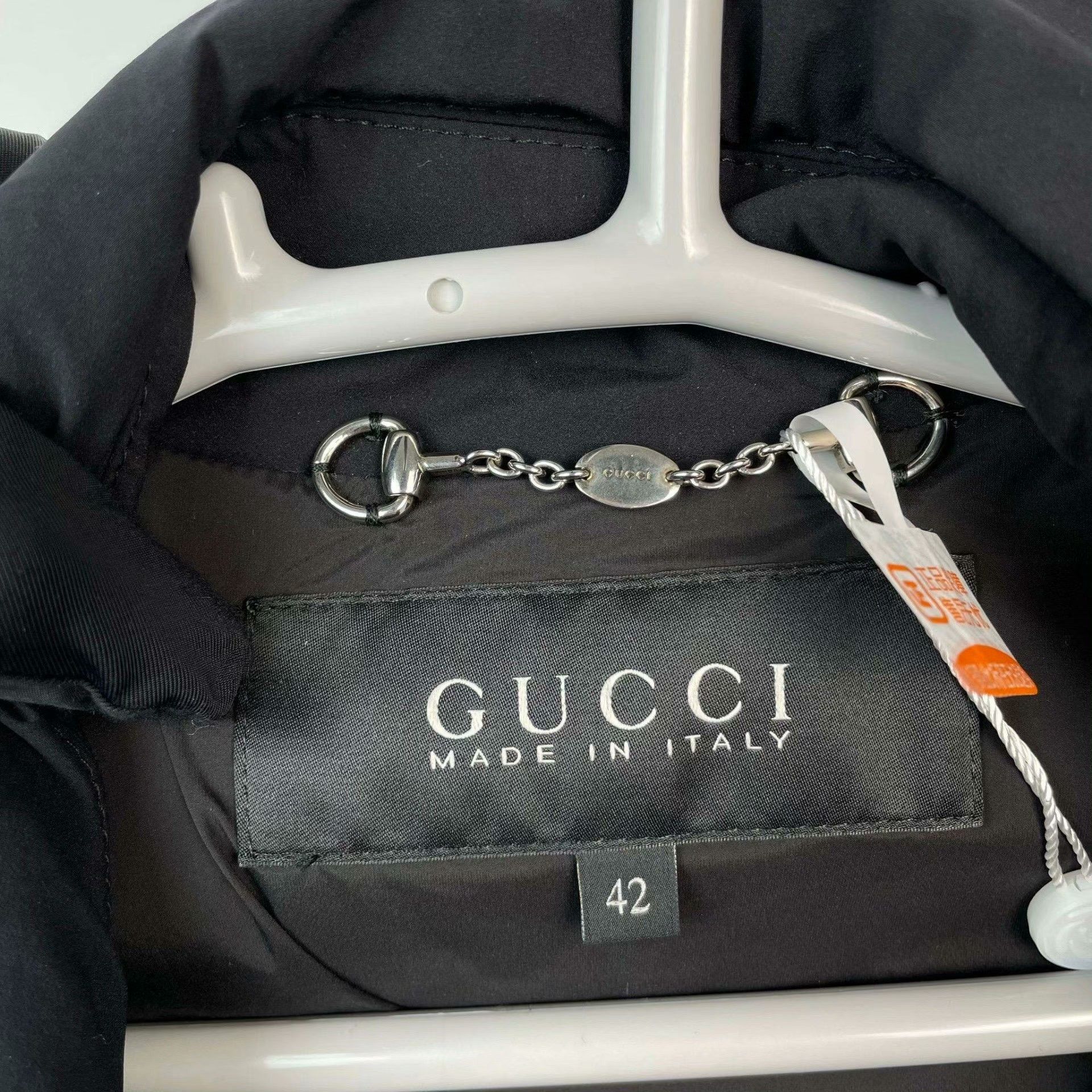 Gucci Gucci Cotton Black Down Jacket 42 Women Size M / US 6-8 / IT 42-44 - 4 Thumbnail
