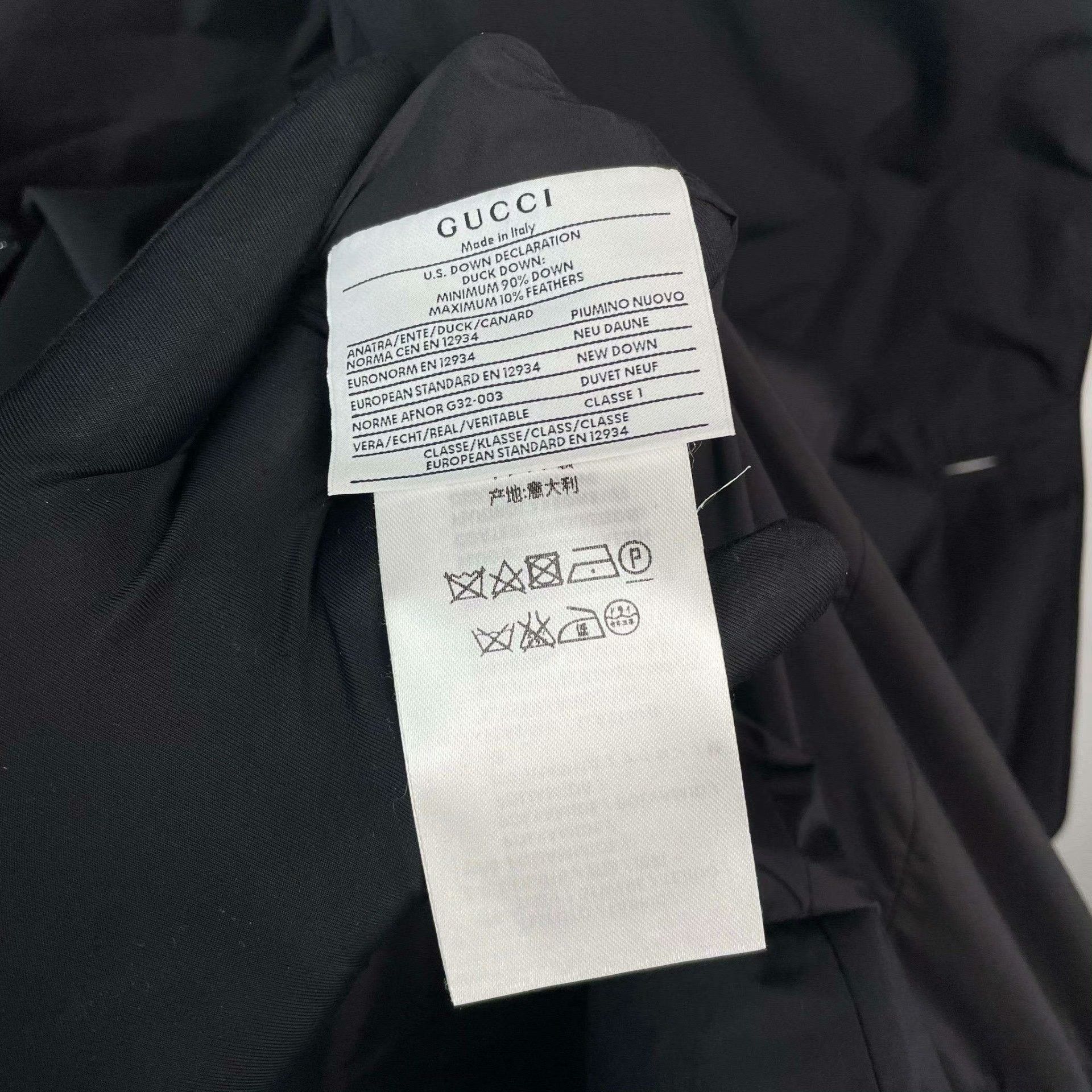 Gucci Gucci Cotton Black Down Jacket 42 Women Size M / US 6-8 / IT 42-44 - 6 Thumbnail