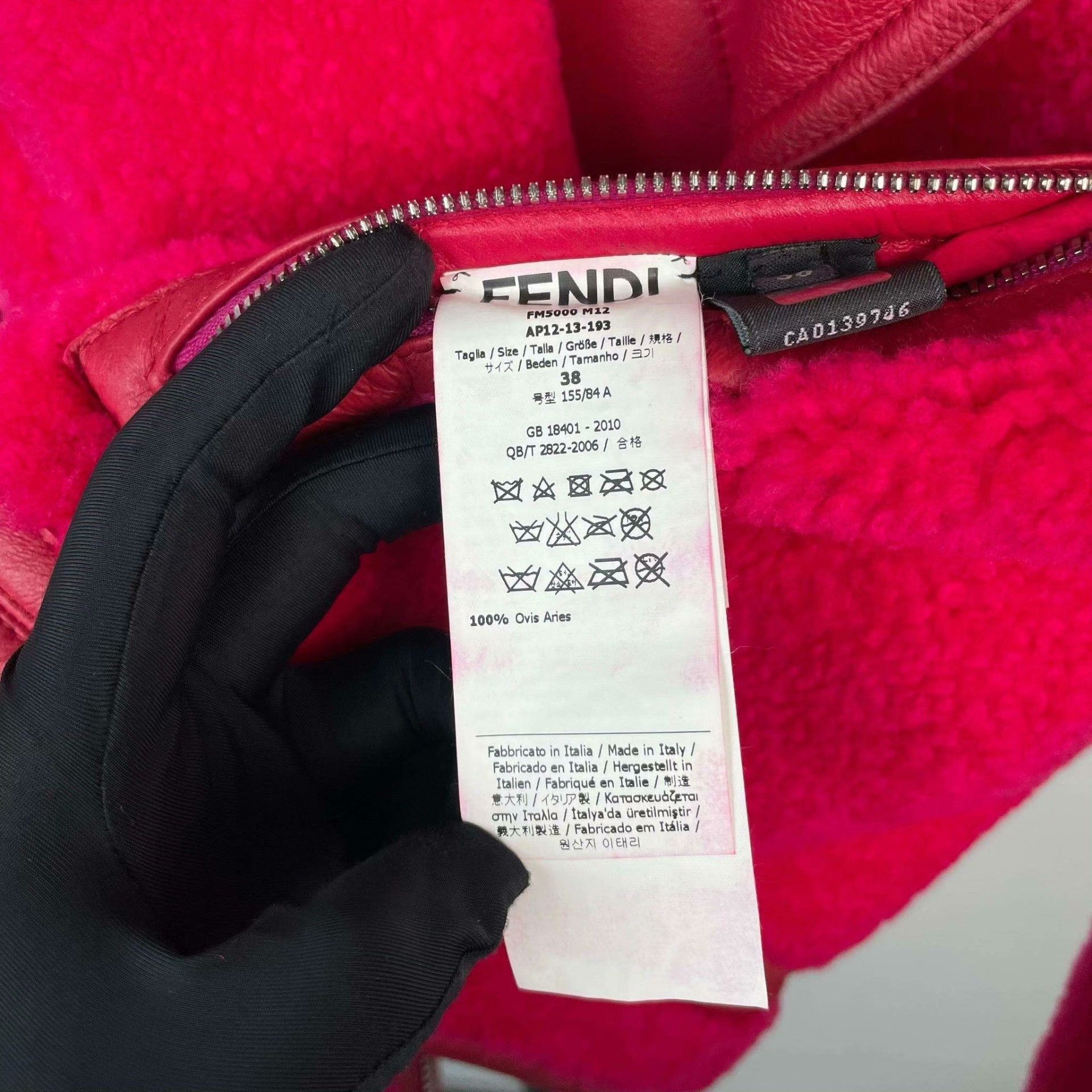 Fendi Fendi Red Coat 38 Women Size S / US 4 / IT 40 - 5 Thumbnail