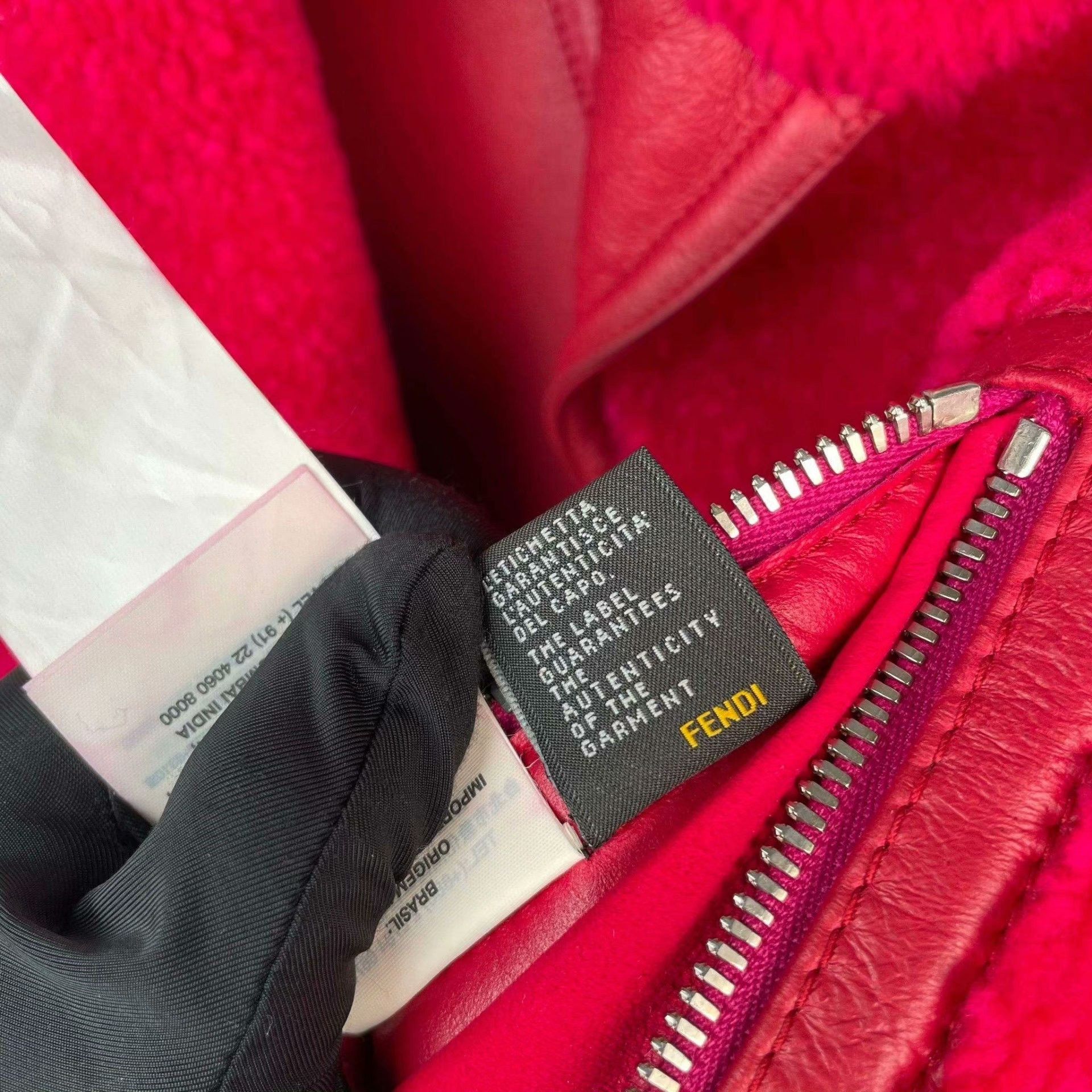 Fendi Fendi Red Coat 38 Women Size S / US 4 / IT 40 - 4 Thumbnail