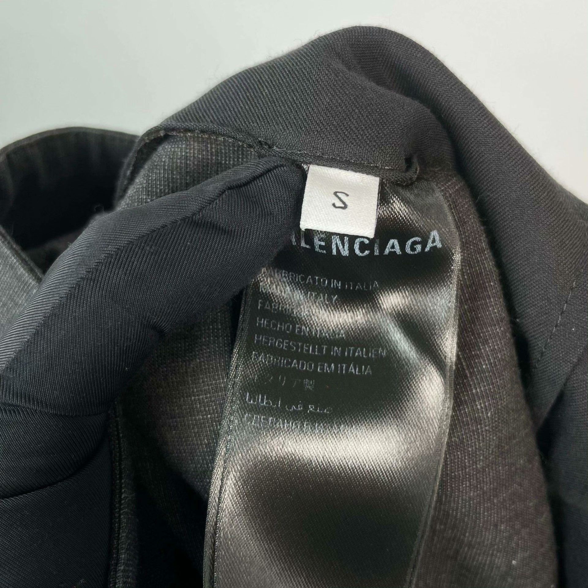 Balenciaga Balenciaga Black Item S Men Size 40R - 4 Thumbnail