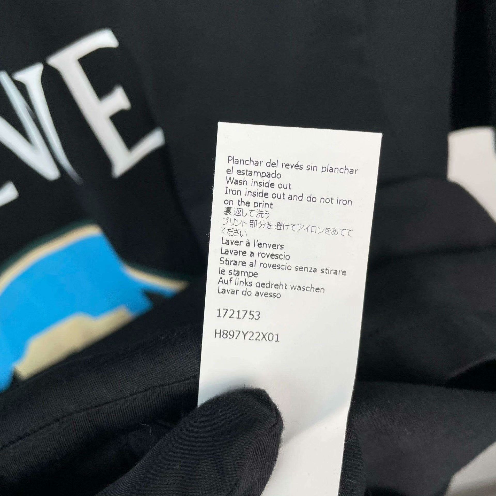 Loewe Loewe Graphic Black T-Shirt S Men Size US S / EU 44-46 / 1 - 4 Thumbnail