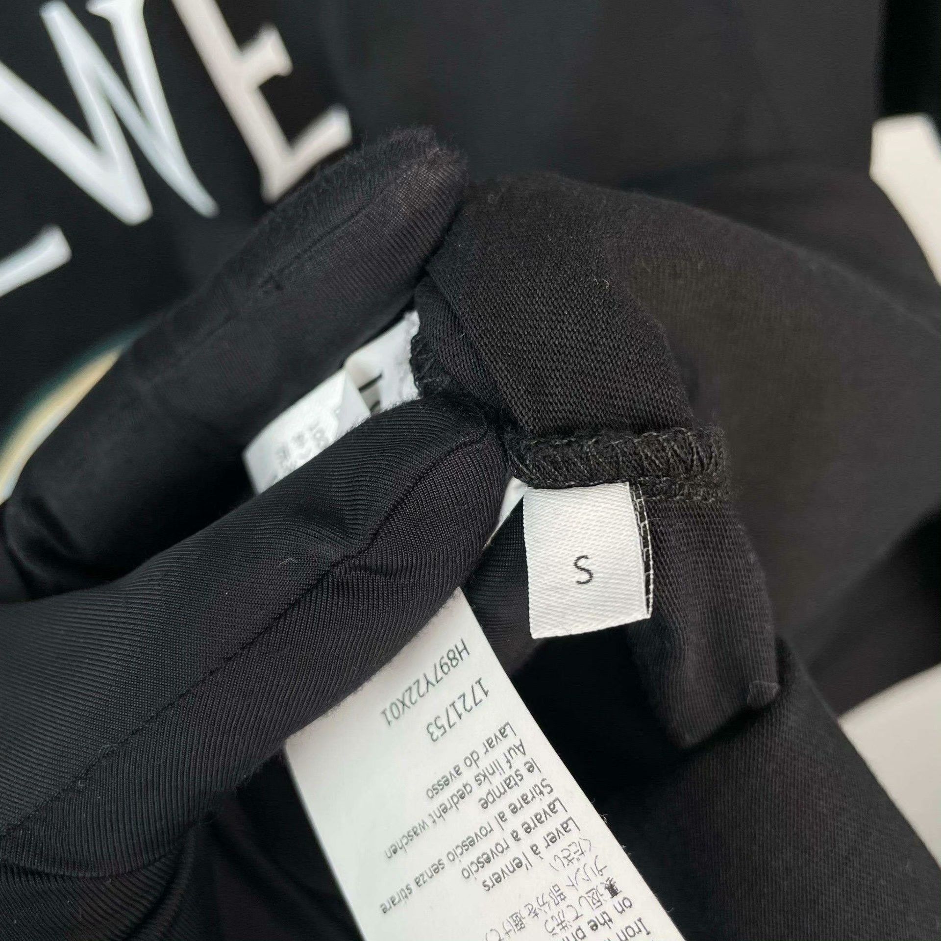Loewe Loewe Graphic Black T-Shirt S Men Size US S / EU 44-46 / 1 - 6 Thumbnail