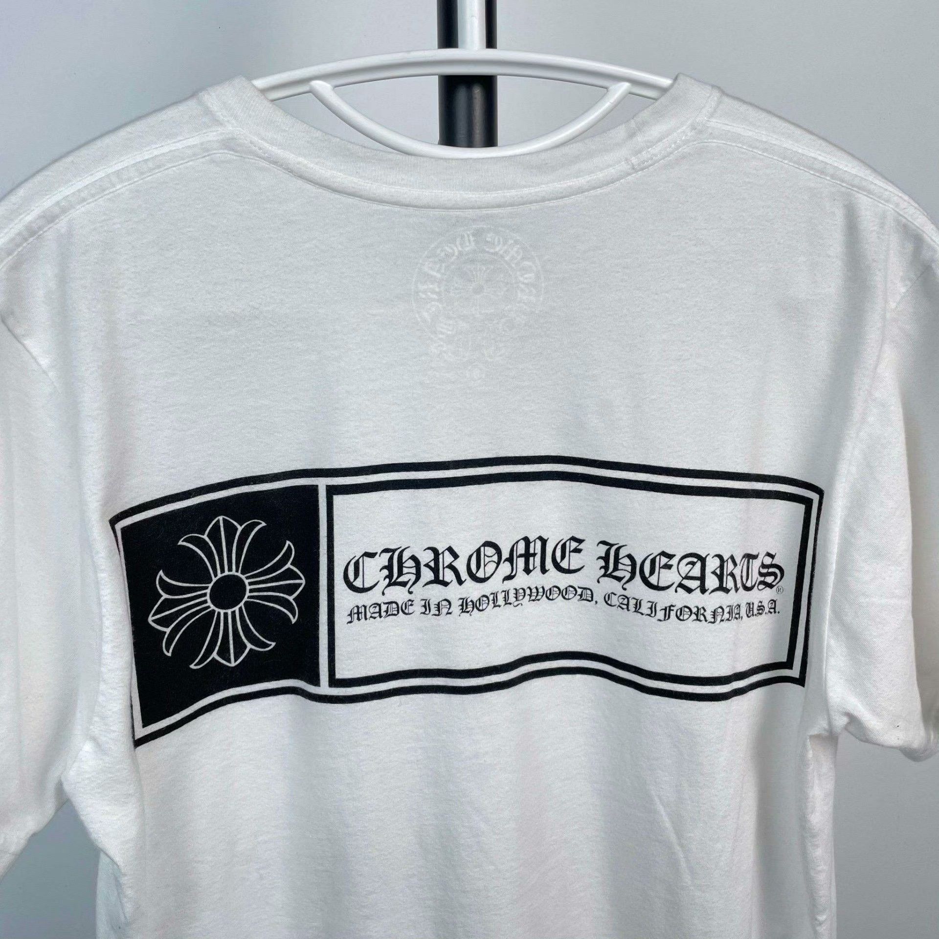 Chrome Hearts Chrome Hearts White T-Shirt S Men Size US S / EU 44-46 / 1 - 5 Thumbnail
