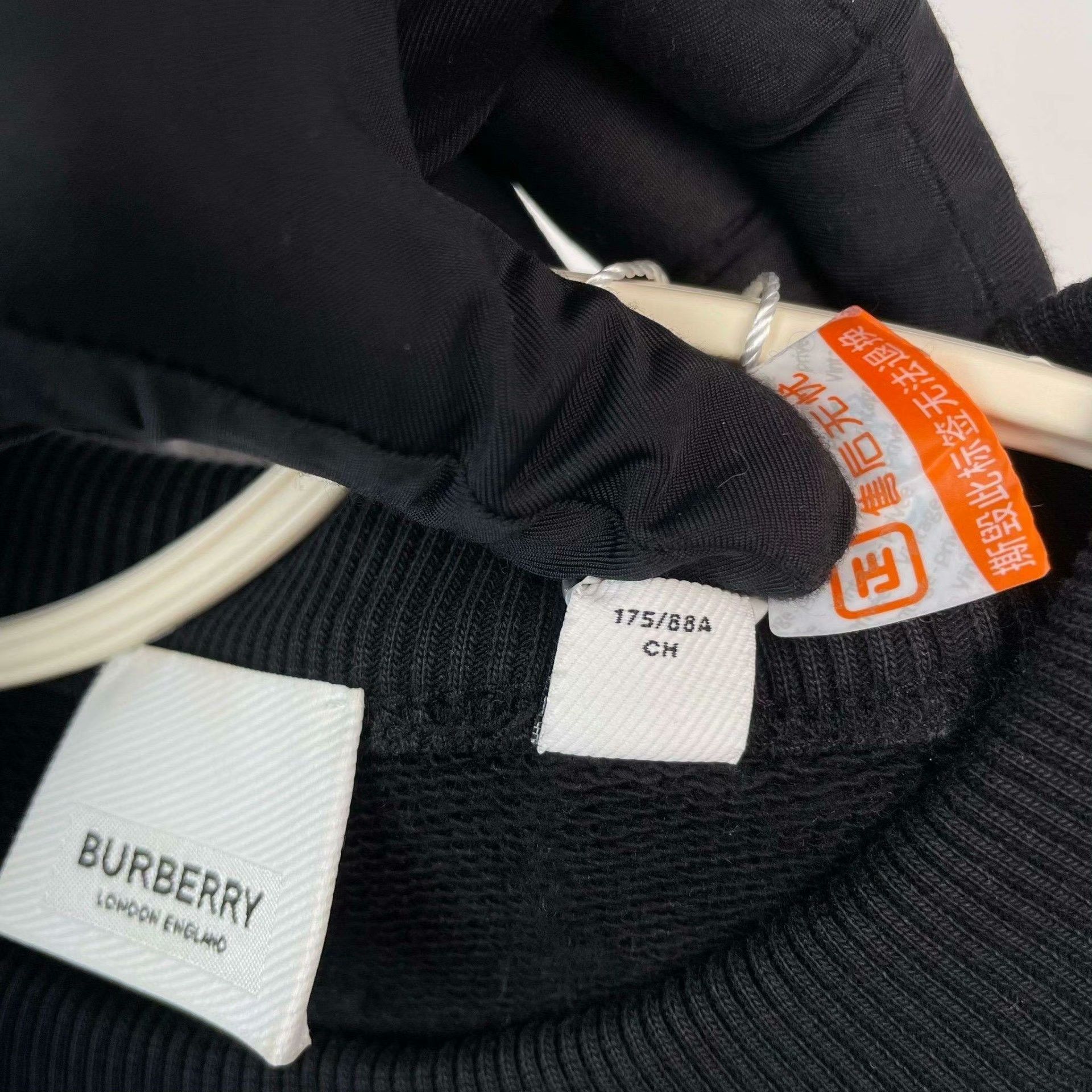 Burberry Burberry Black Hoodie XS Men Size US XS / EU 42 / 0 - 5 Thumbnail