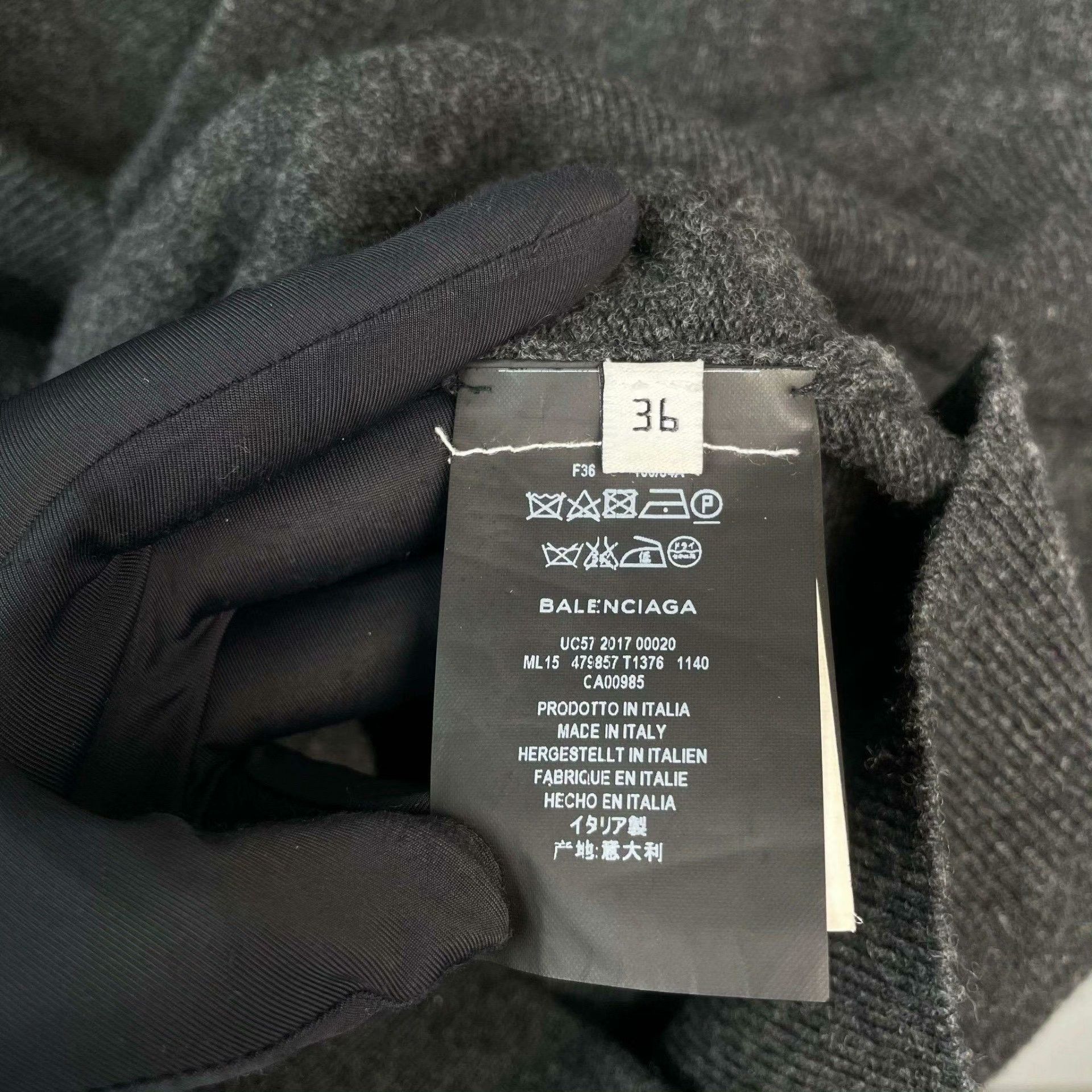 Balenciaga Balenciaga Knit Gray Sweater 36 Women Size S / US 4 / IT 40 - 4 Thumbnail