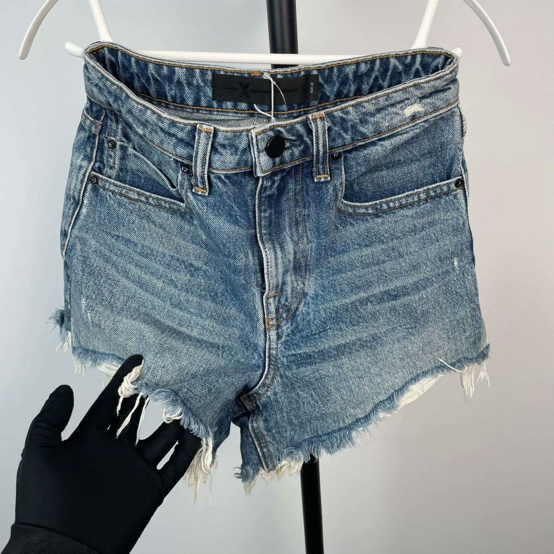 Alexander McQueen Alexander McQueen Denim Blue Jeans S Women Size 26" / US 2 / IT 38 - 8 Thumbnail