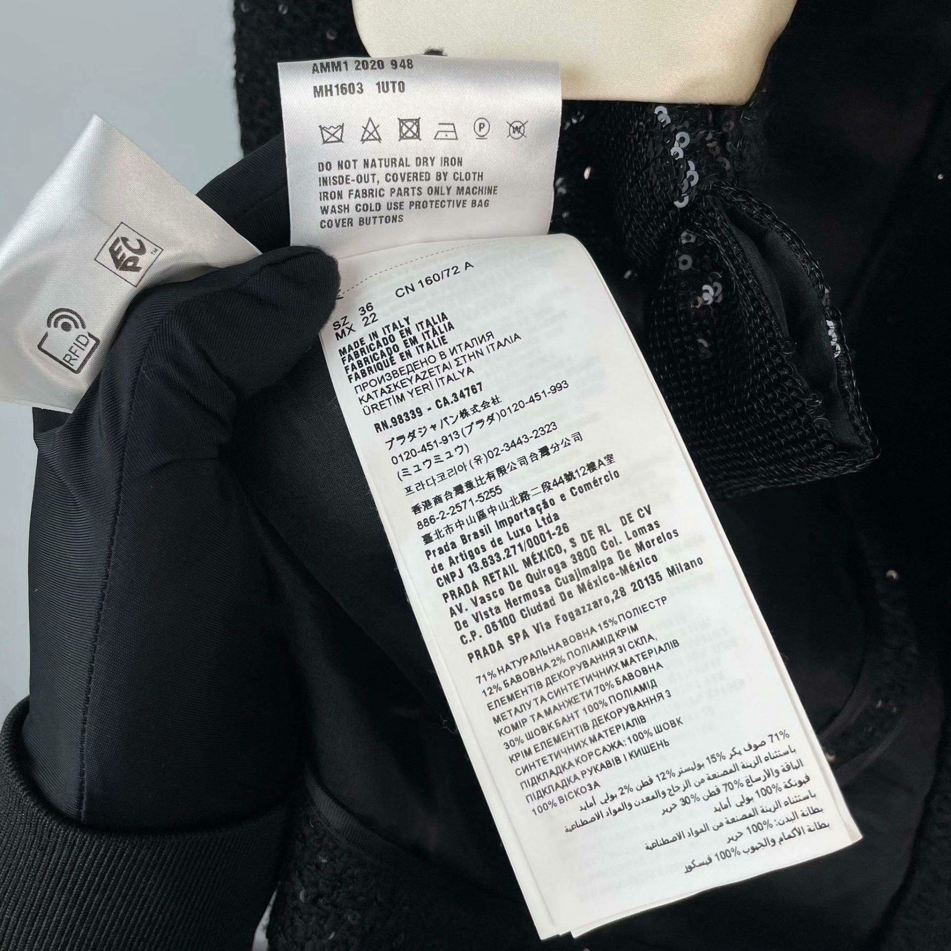 Miu Miu Miu Miu Black Jacket 36 Women Size S / US 4 / IT 40 - 5 Thumbnail