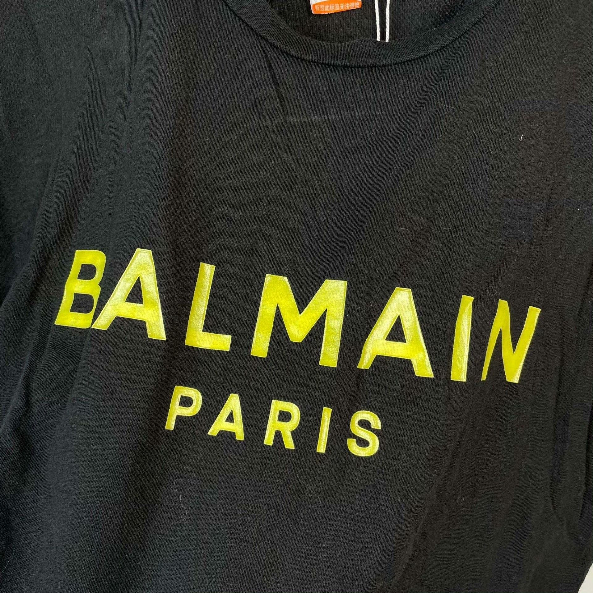 Balmain Balmain Black T-Shirt S Men Size US S / EU 44-46 / 1 - 9 Thumbnail