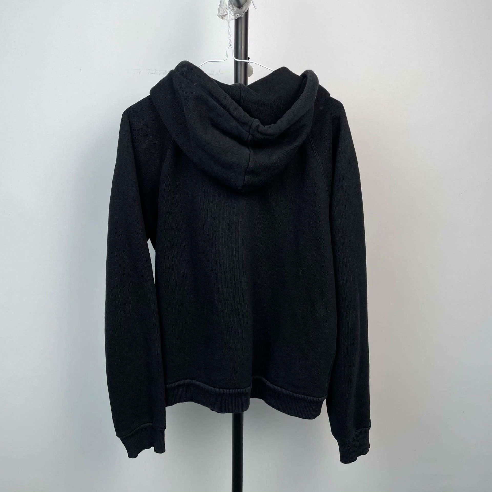 Celine Celine Cotton Black Hoodie L Women Size L / US 10 / IT 46 - 2 Thumbnail