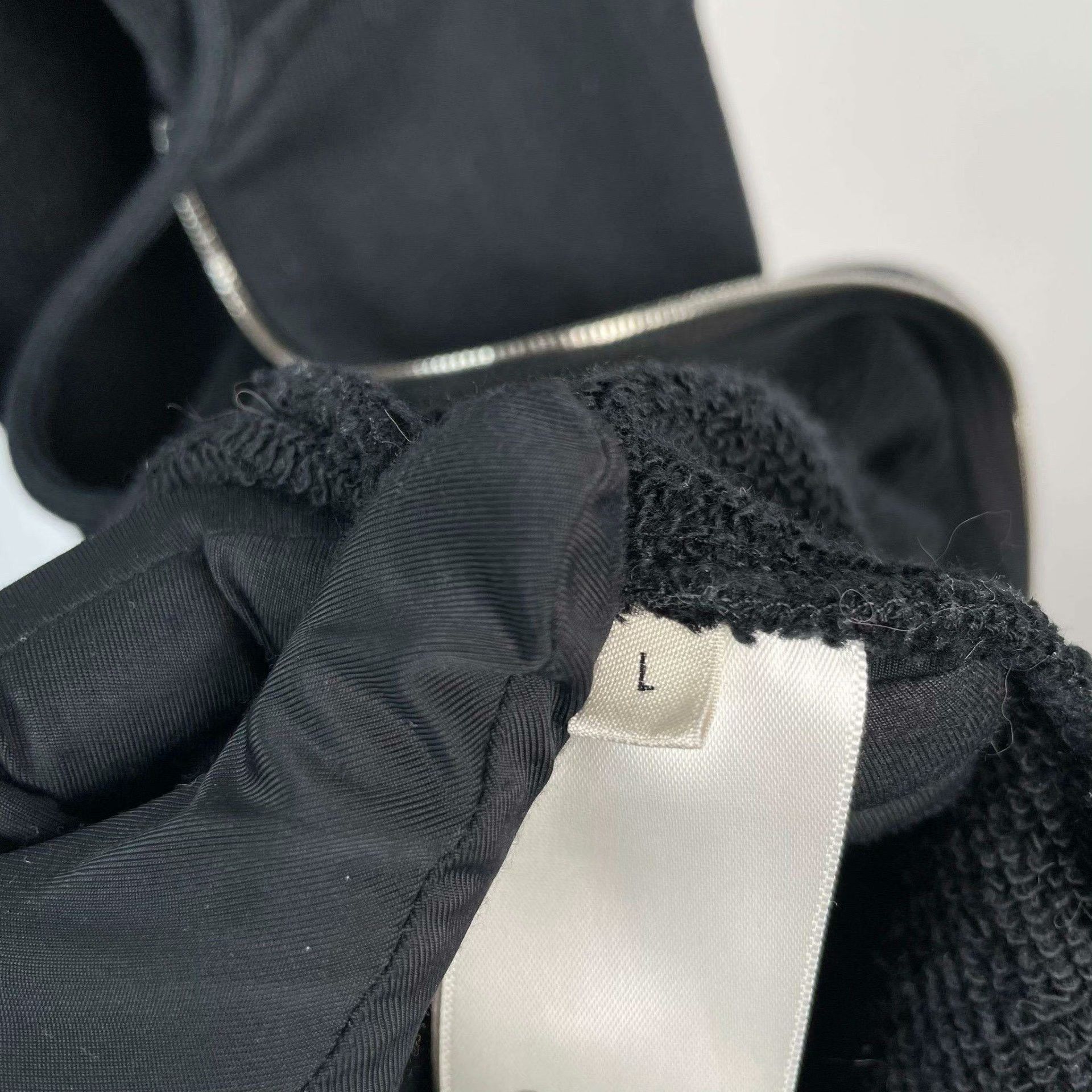 Celine Celine Cotton Black Hoodie L Women Size L / US 10 / IT 46 - 4 Thumbnail