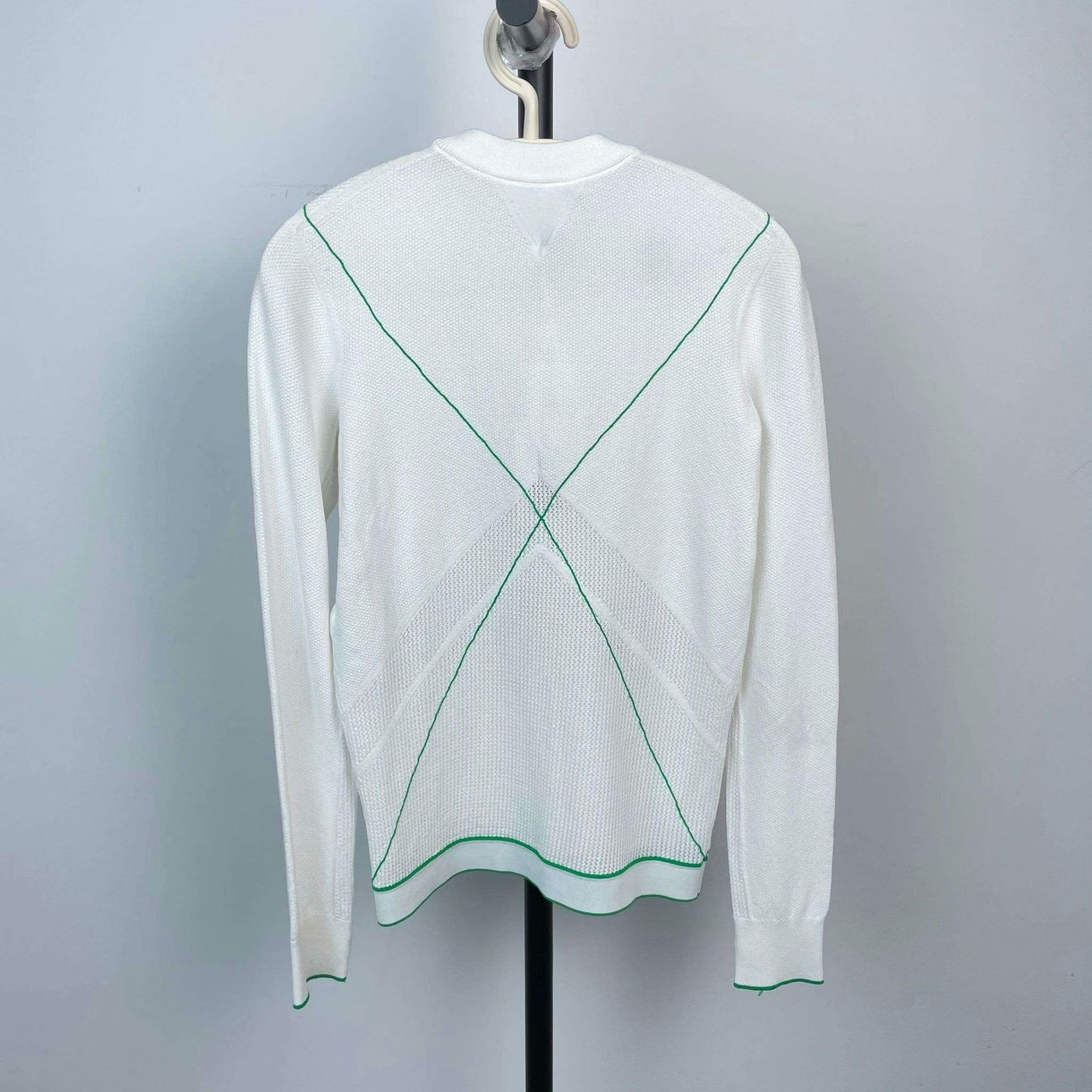 Celine Celine Knit Green Sweater M Women Size M / US 6-8 / IT 42-44 - 2 Thumbnail