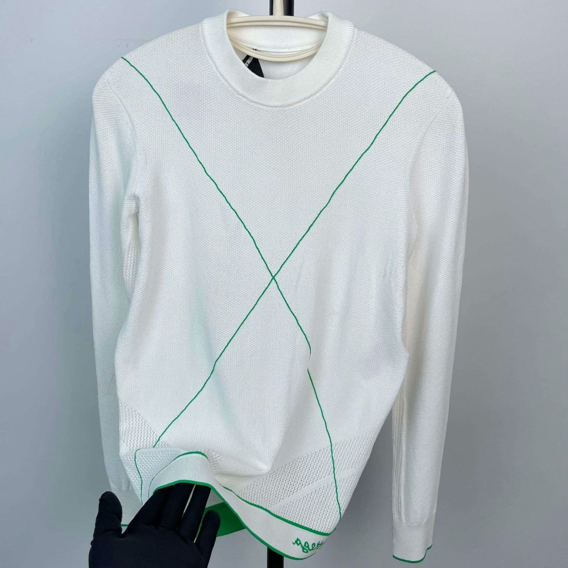 Celine Celine Knit Green Sweater M Women Size M / US 6-8 / IT 42-44 - 8 Thumbnail