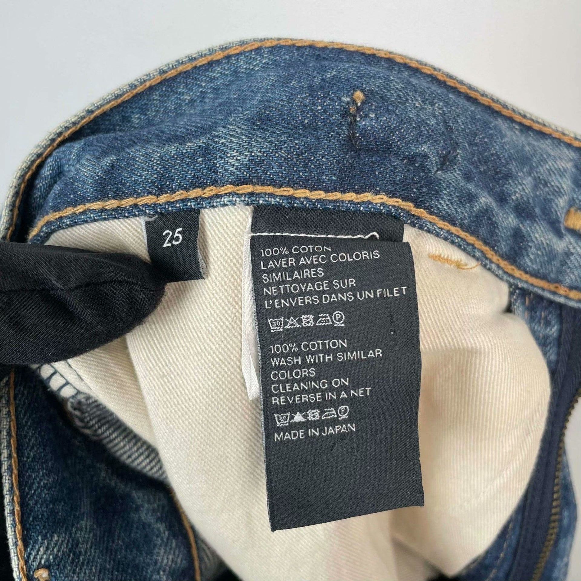 Celine Celine Denim Blue Jeans 25 Women Size 25" / US 0 / IT 36 - 6 Thumbnail