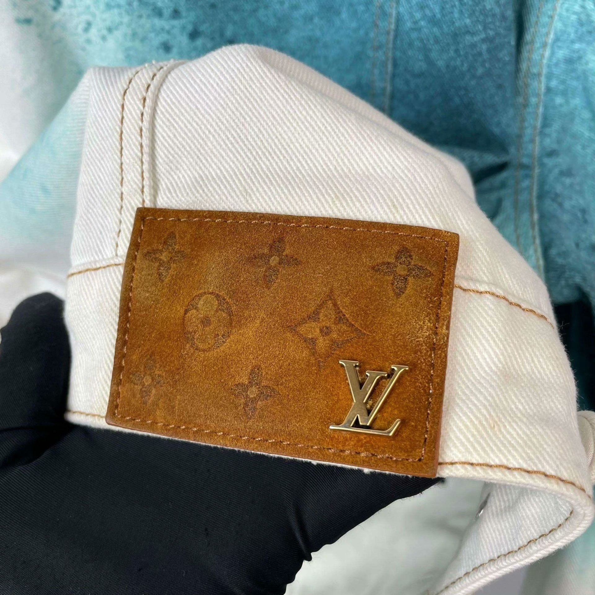 Louis Vuitton Louis Vuitton Denim White Light Jacket M Men Size US M / EU 48-50 / 2 - 6 Thumbnail