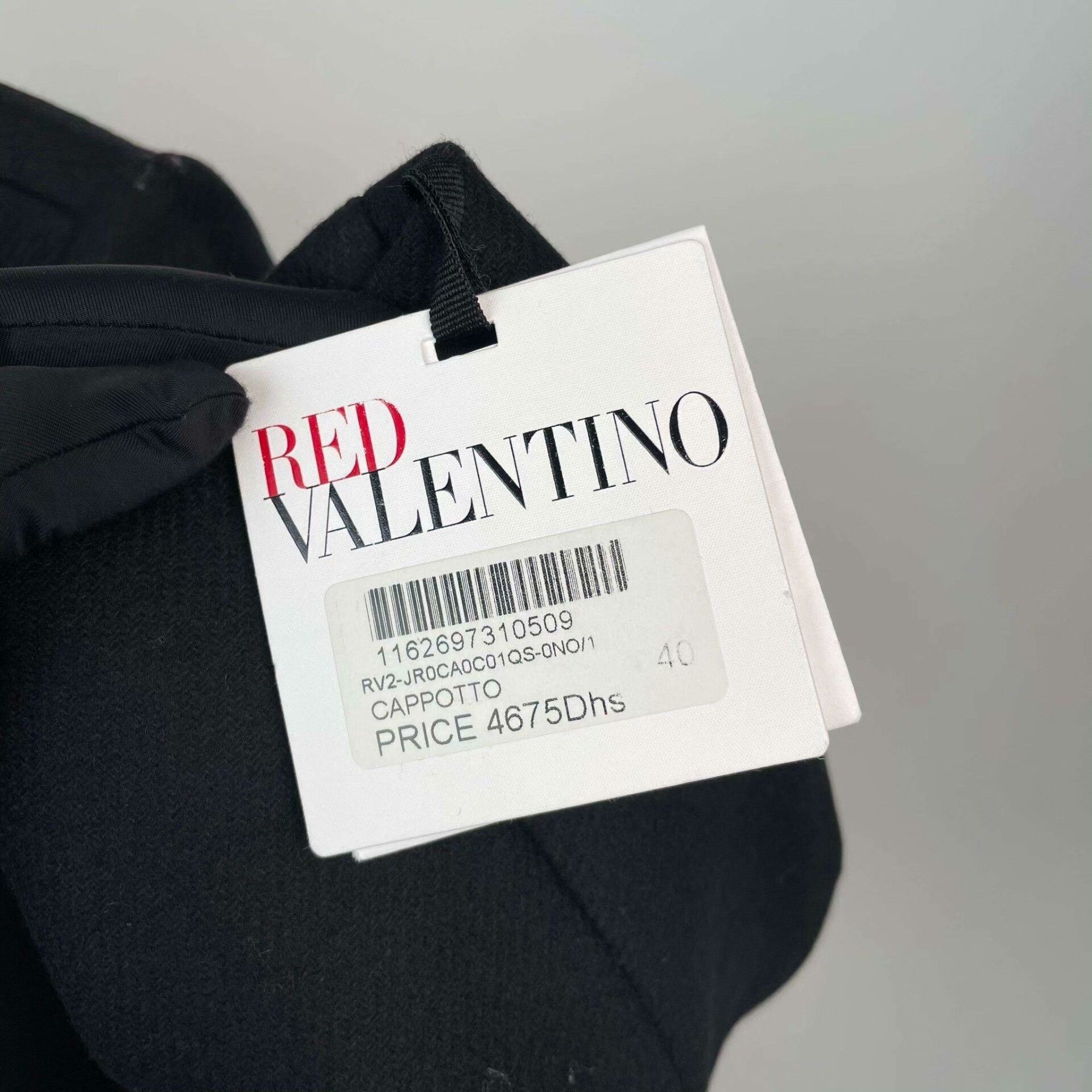 Valentino Valentino Black Hoodie 40 Men Size US M / EU 48-50 / 2 - 4 Thumbnail