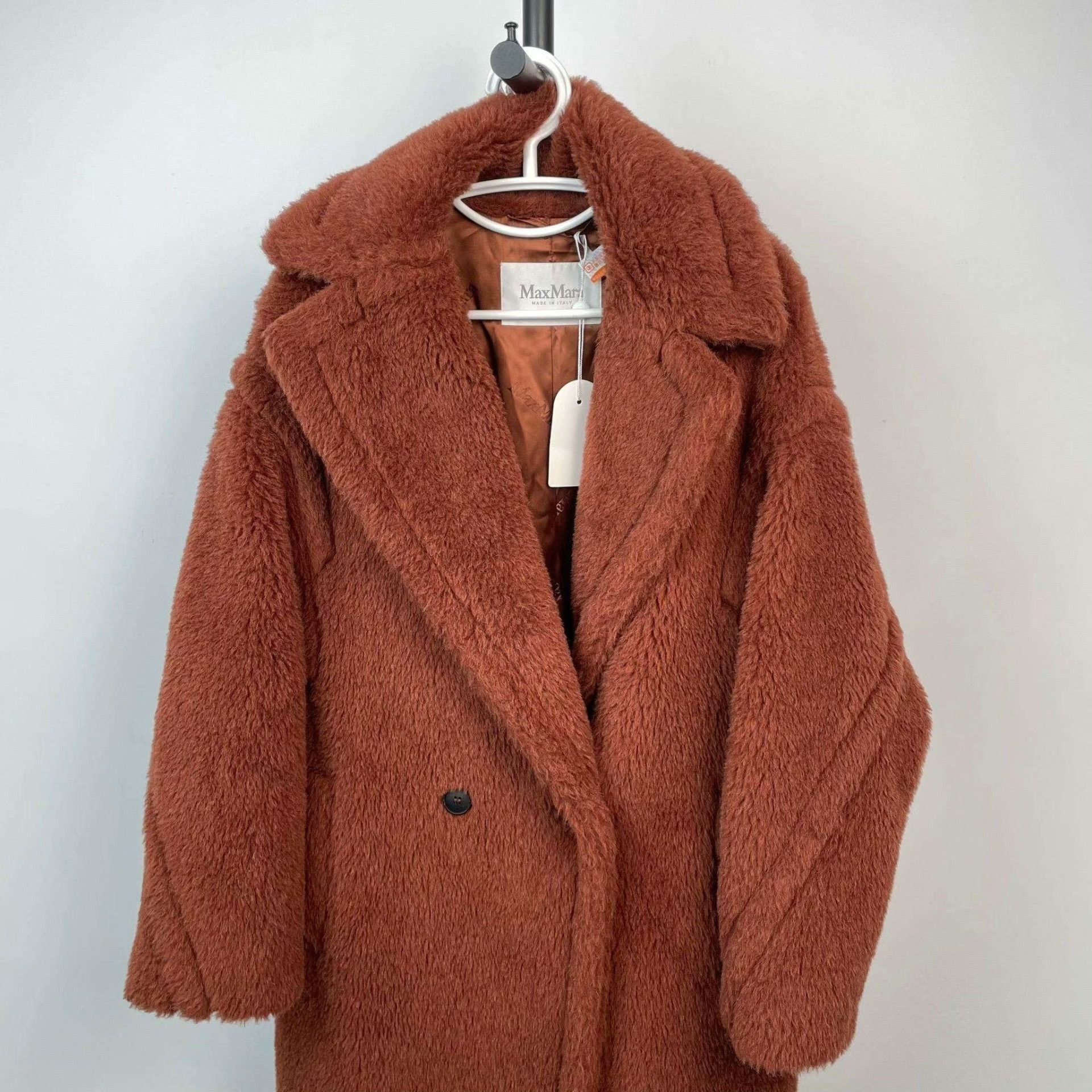 Max Mara Max Mara Brown Coat S Women Size S / US 4 / IT 40 - 8 Thumbnail