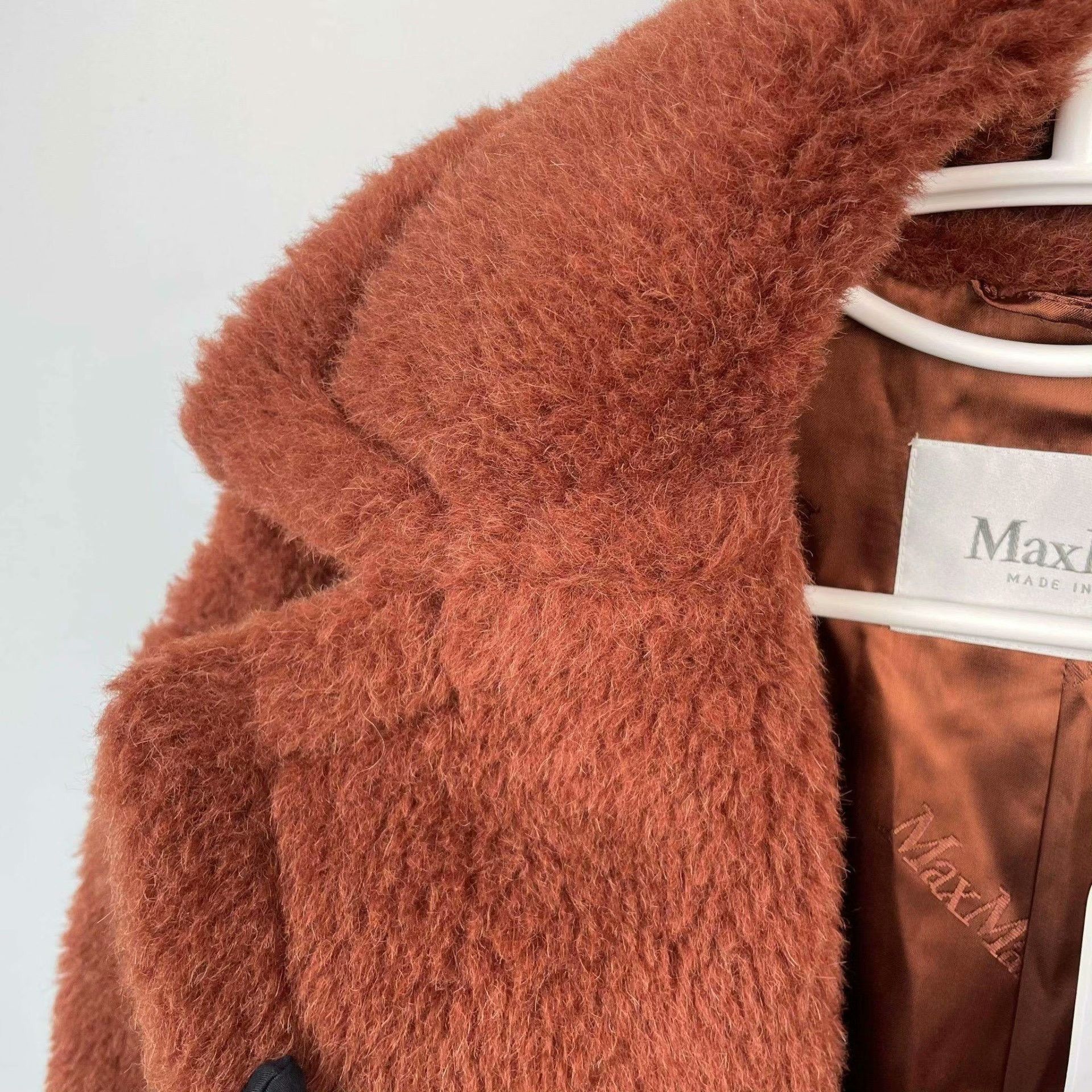 Max Mara Max Mara Brown Coat S Women Size S / US 4 / IT 40 - 9 Thumbnail
