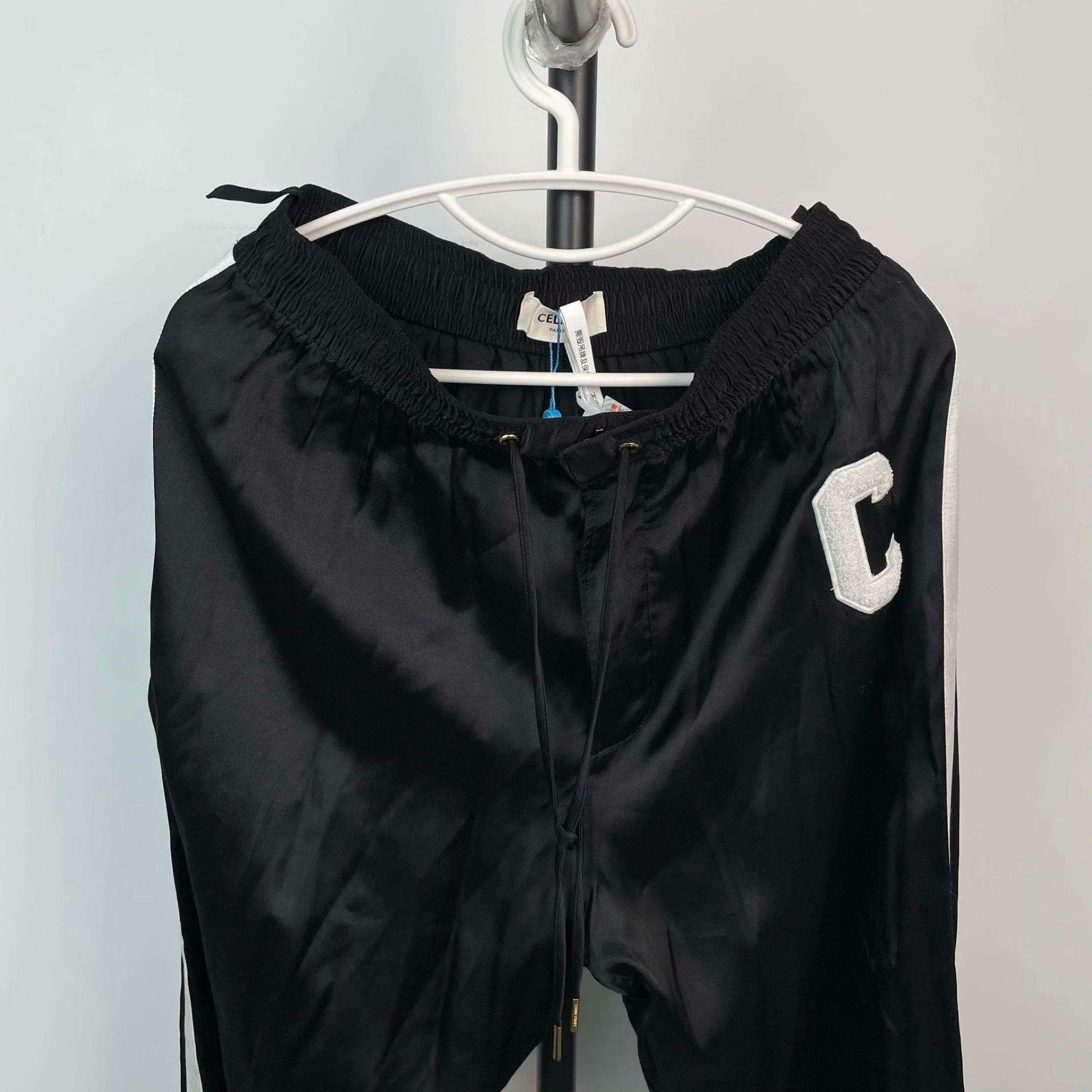 Celine Celine Black Sweatpants S Women Size 26" / US 2 / IT 38 - 3 Thumbnail