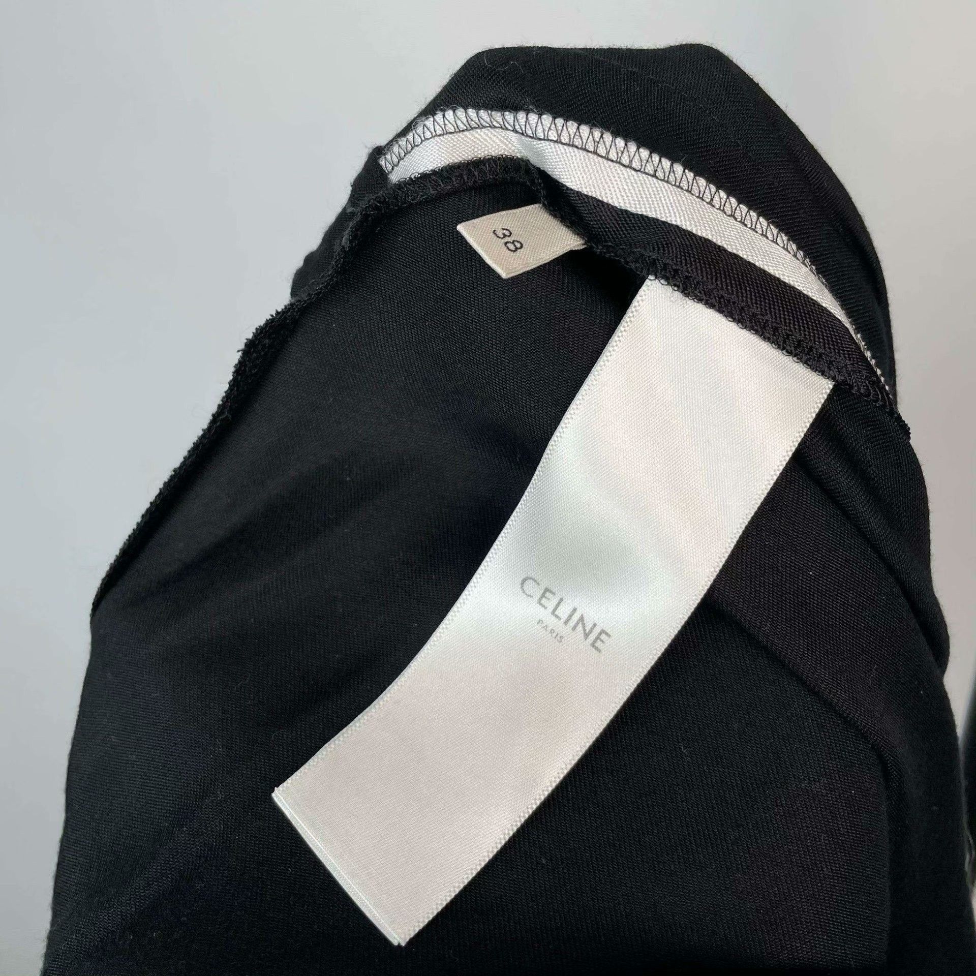 Celine Celine Black Sweatpants S Women Size 26" / US 2 / IT 38 - 5 Thumbnail