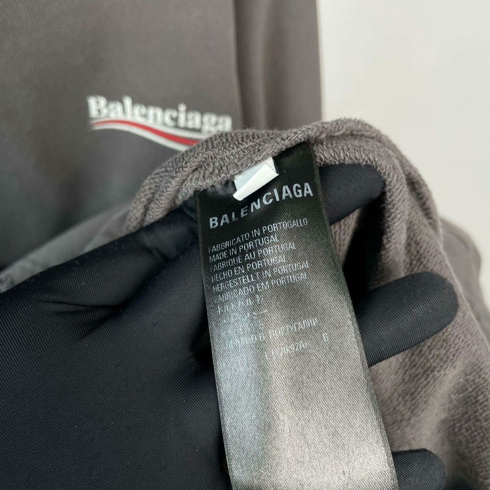 Balenciaga Balenciaga Gray Hoodie L Men Size US L / EU 52-54 / 3 - 4 Thumbnail