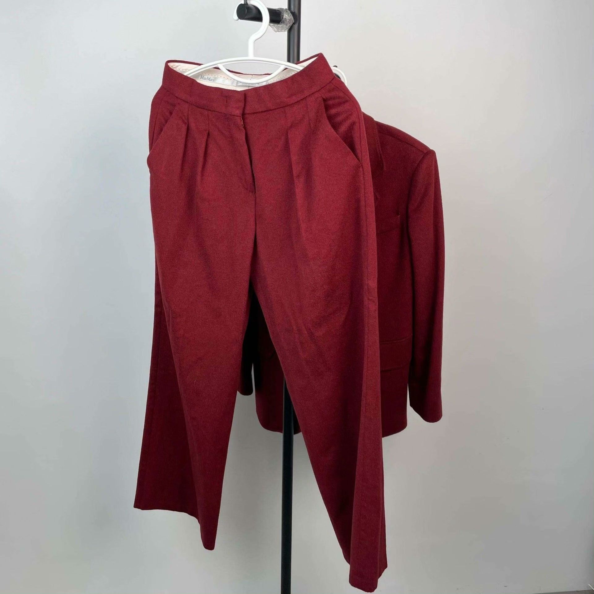Max Mara Max Mara Red Hoodie M Men Size US M / EU 48-50 / 2 - 2 Thumbnail