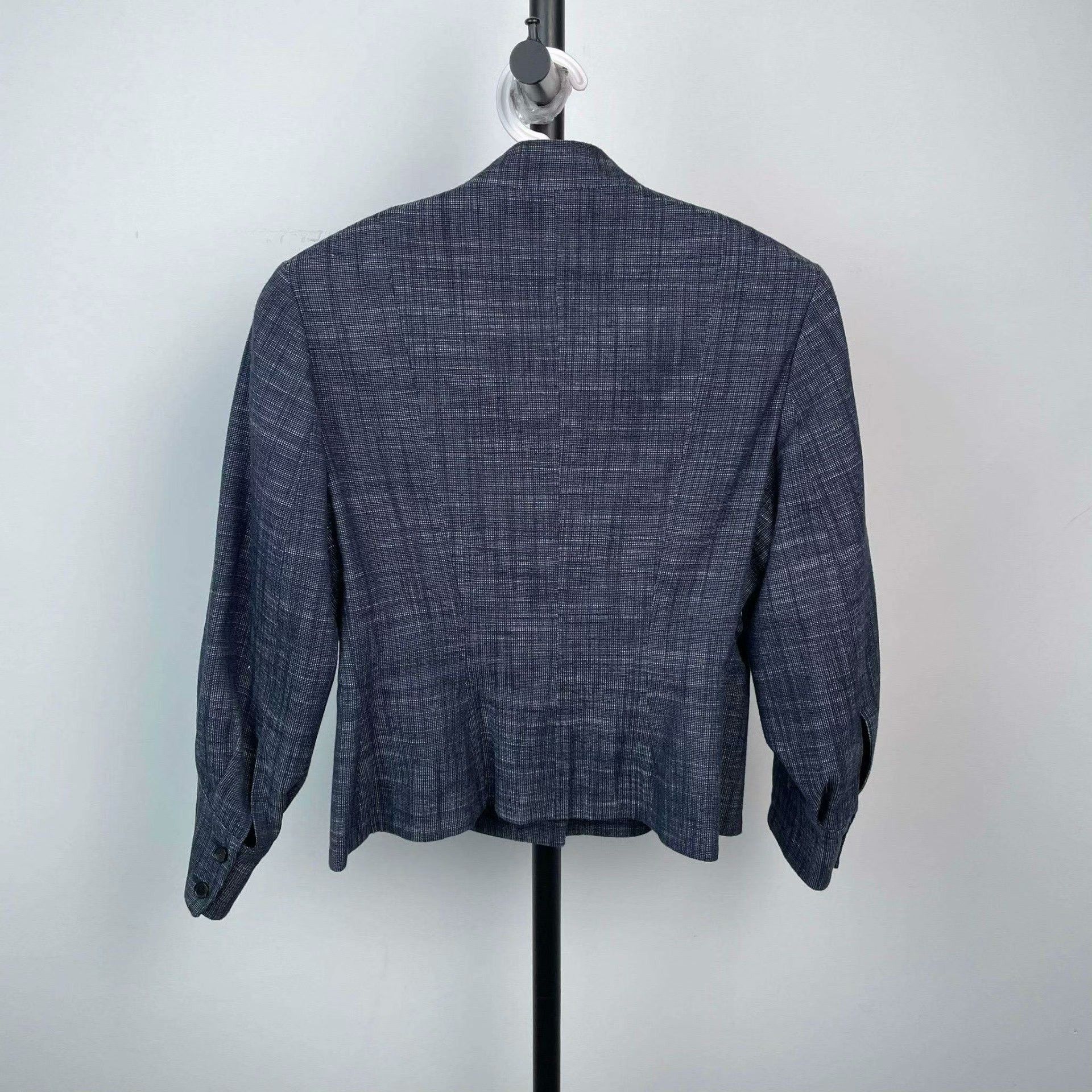 Dior Dior Linen Blue Jacket 36 Women Size S / US 4 / IT 40 - 2 Thumbnail