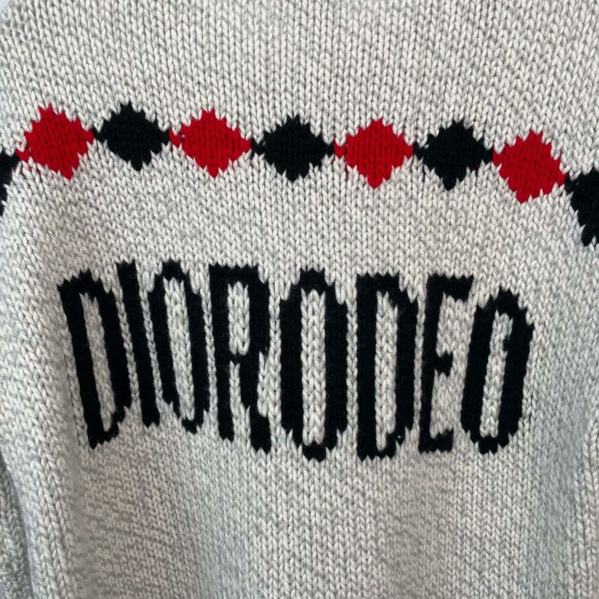 Dior Dior Retro Wool Gray Sweater 36 Women Size S / US 4 / IT 40 - 7 Thumbnail