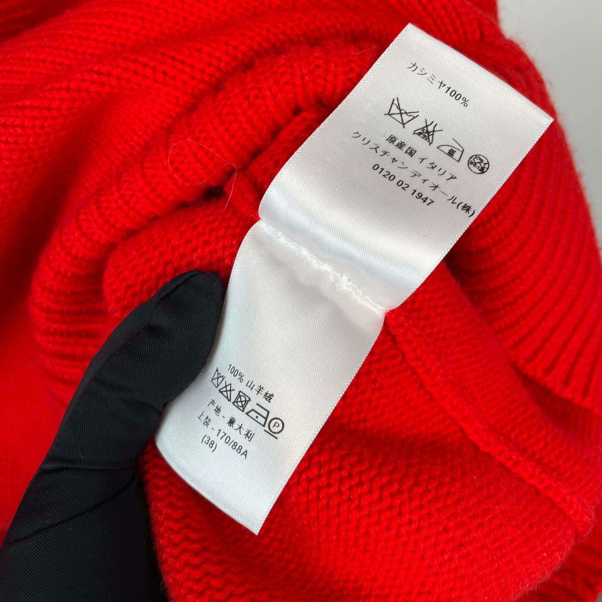 Dior Dior Red Sweater 38 Women Size S / US 4 / IT 40 - 6 Thumbnail