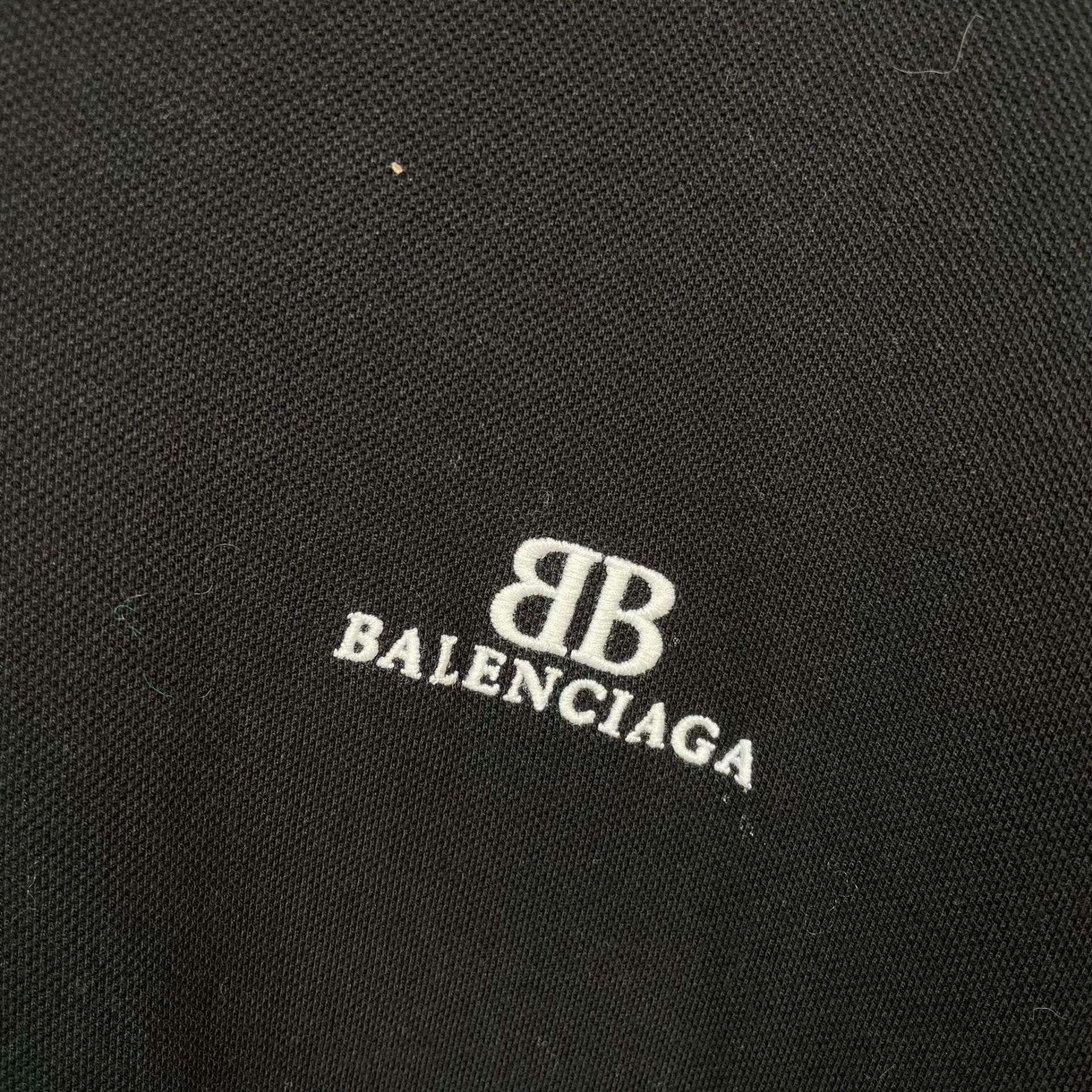 Balenciaga Balenciaga Embroidered Polo S Men Size US S / EU 44-46 / 1 - 8 Thumbnail