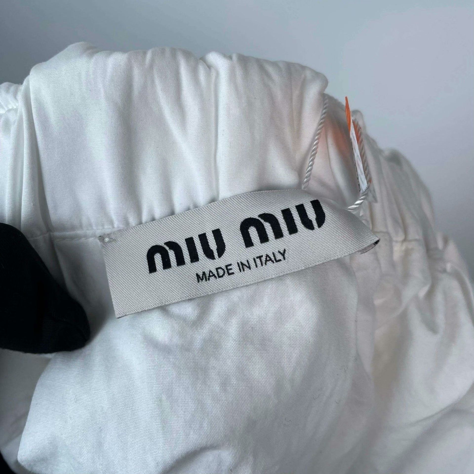 Miu Miu Miu Miu White Skirt 40 Women Size 40" / US 18 - 3 Thumbnail