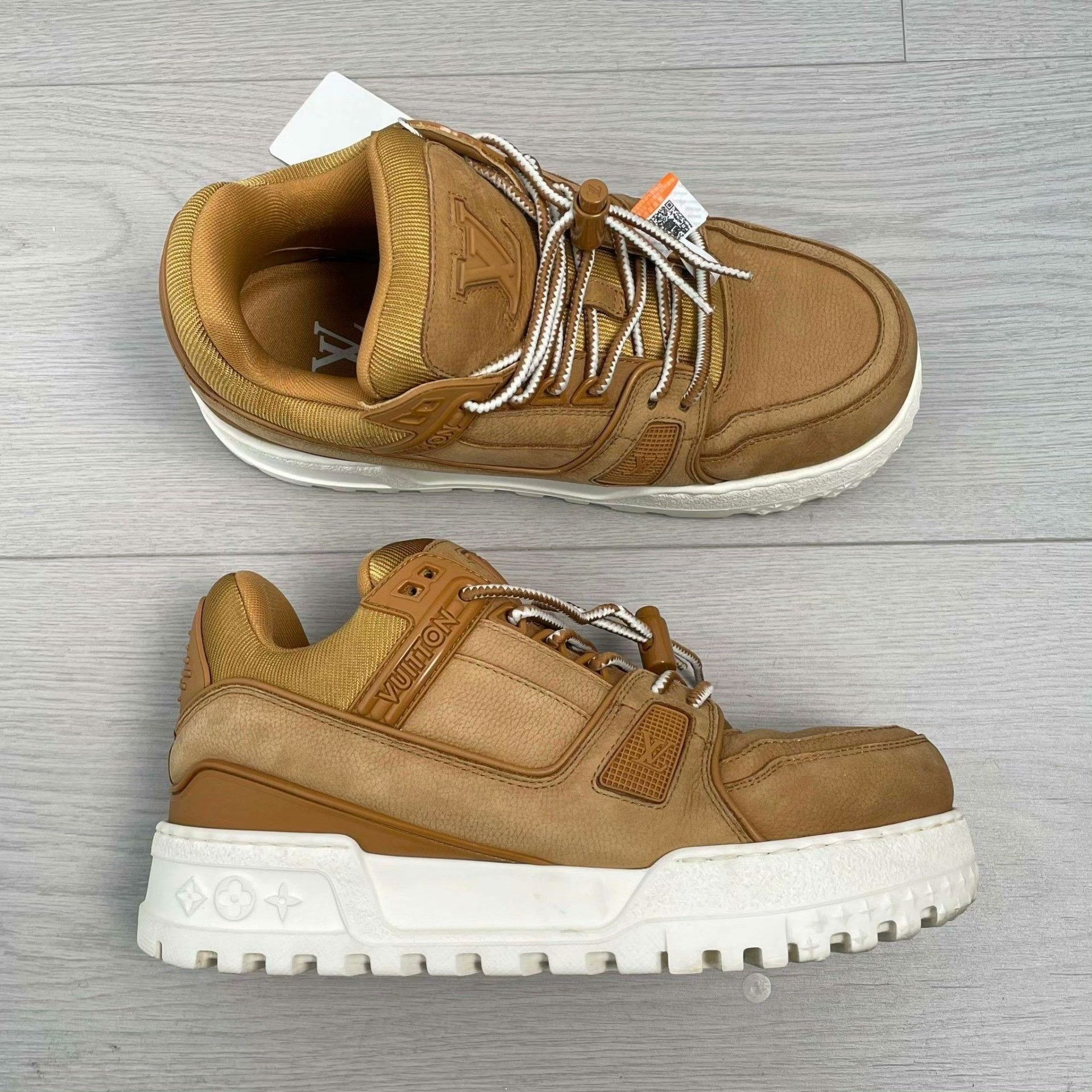 Louis Vuitton Louis Vuitton Training Brown Lowtop Sneakers 24 Men Size US 10 / EU 43 - 3 Thumbnail