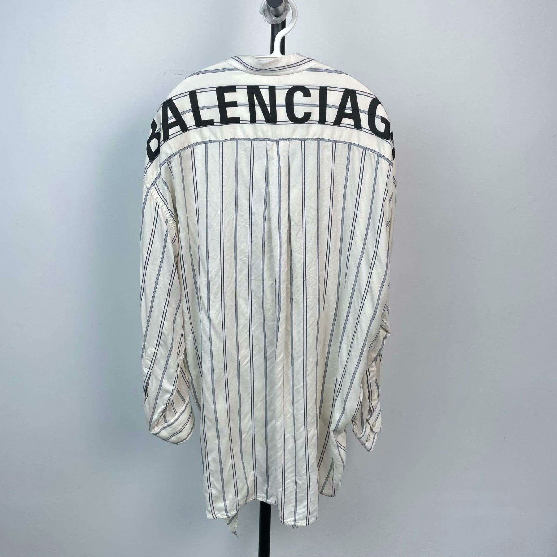 Balenciaga Balenciaga Striped Shirt 36 Men Size US S / EU 44-46 / 1 - 2 Thumbnail