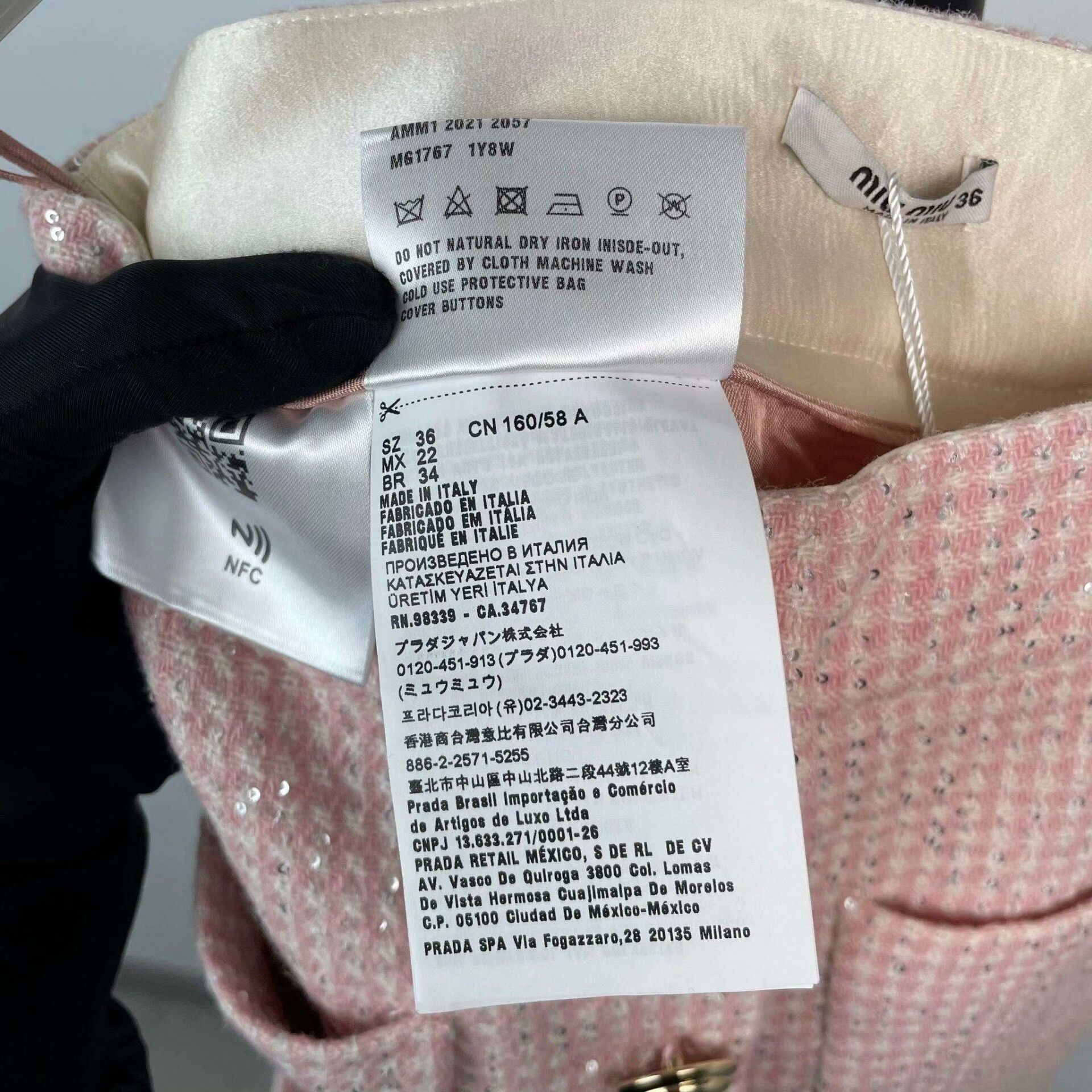 Miu Miu Miu Miu Pink Skirt 36 Women Size 36" / US 14 / IT 50 - 6 Thumbnail