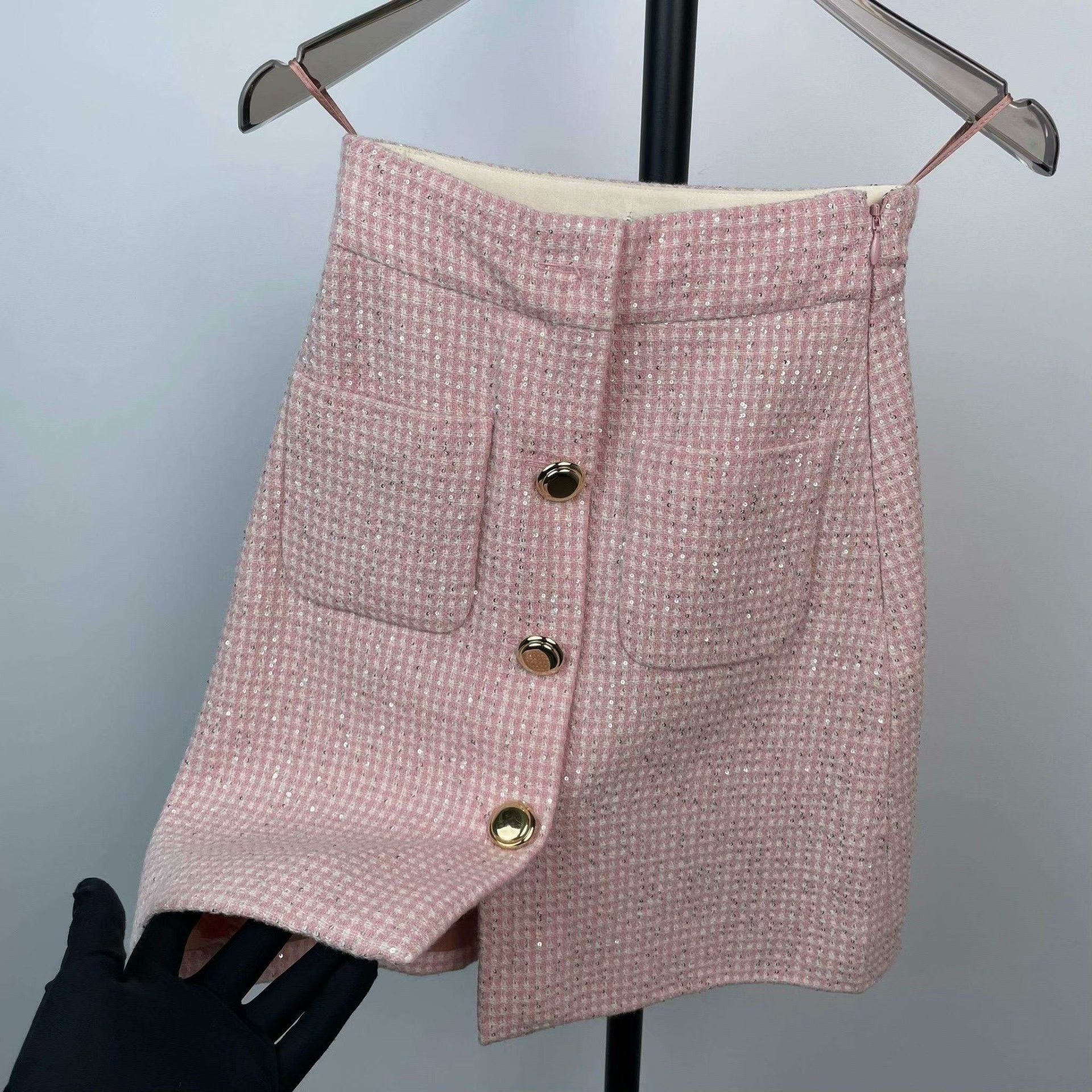 Miu Miu Miu Miu Pink Skirt 36 Women Size 36" / US 14 / IT 50 - 3 Thumbnail