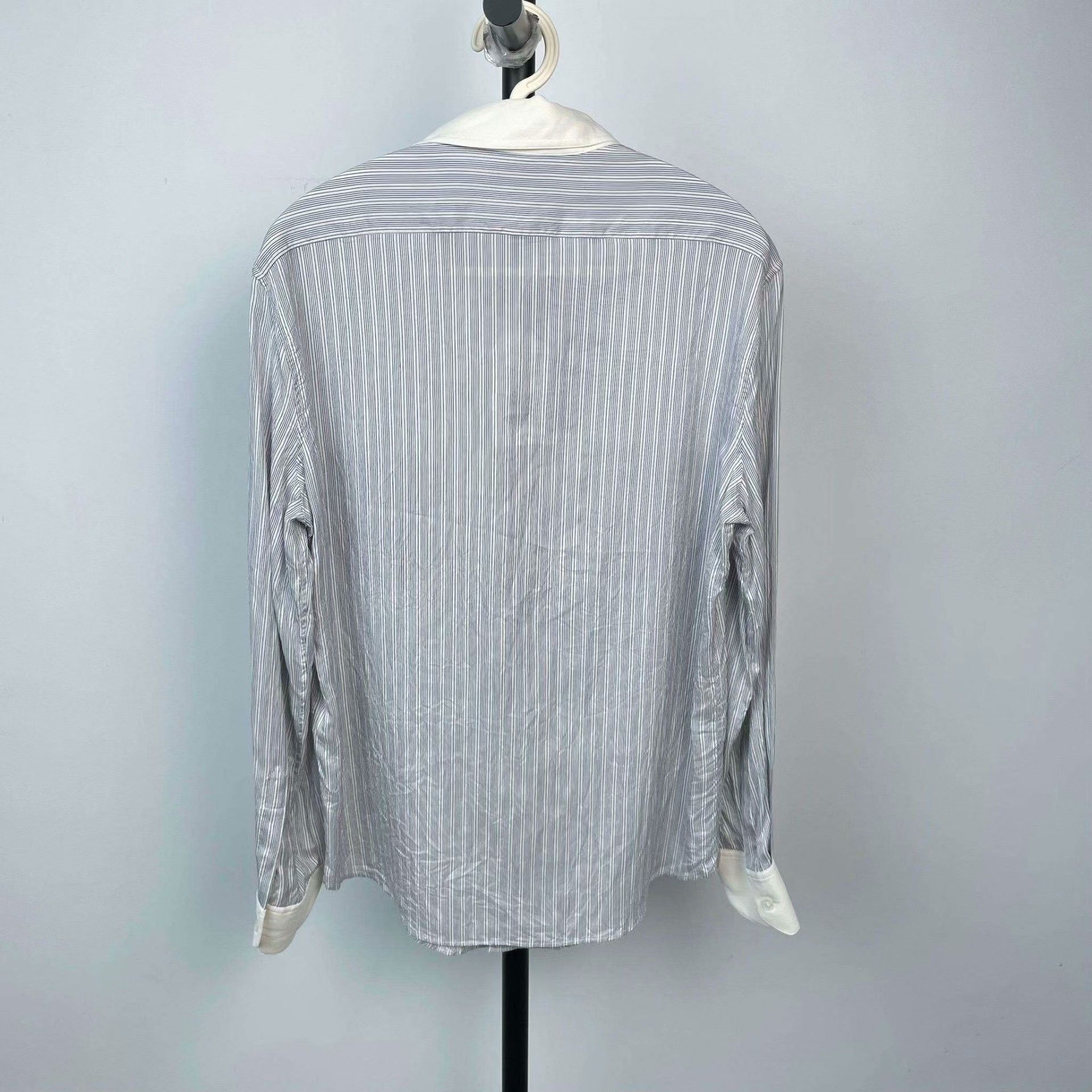 Celine Celine Striped Button Up 38 Women Size S / US 4 / IT 40 - 2 Thumbnail