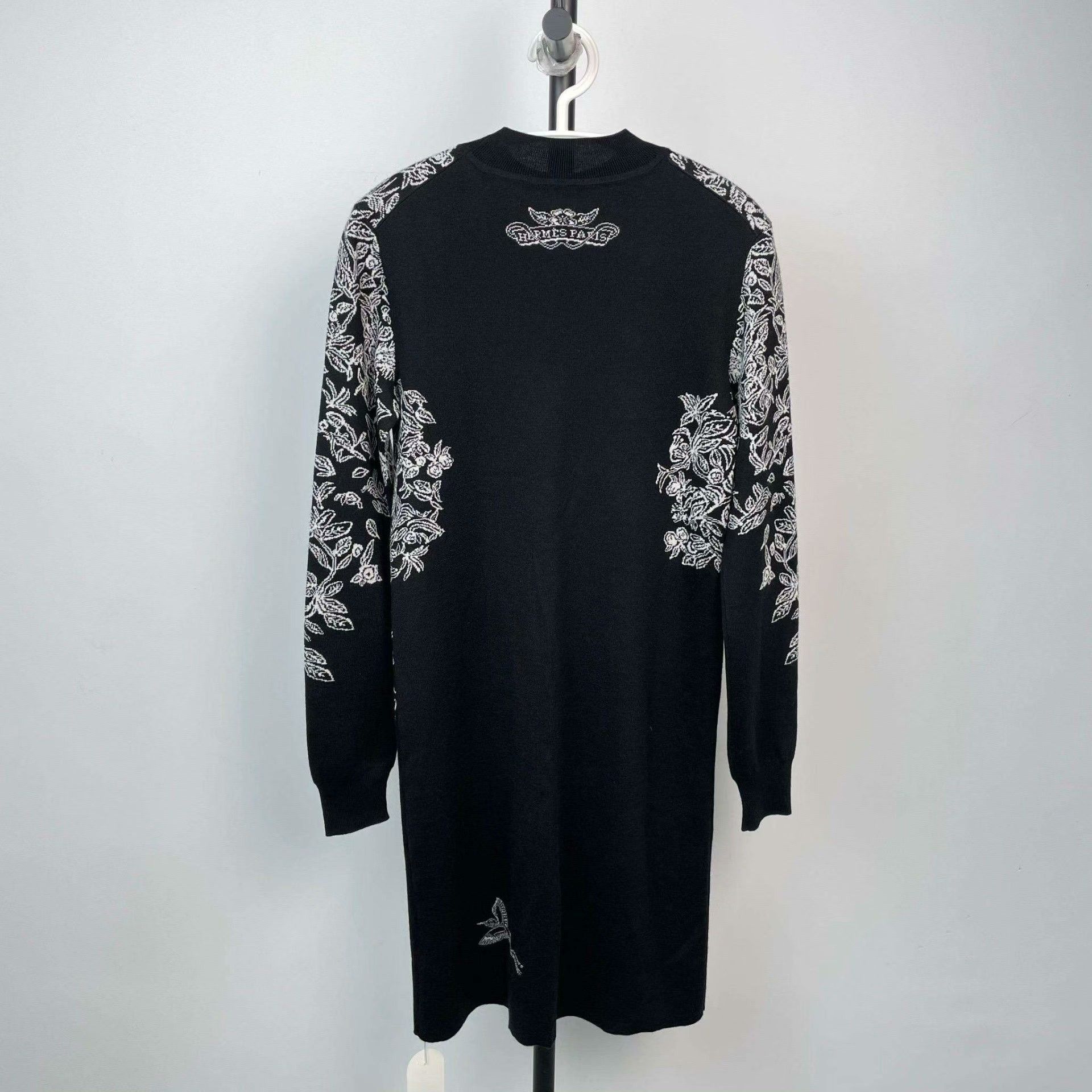 Hermes Hermes Knit Black Dress 36 Women Size S / US 4 / IT 40 - 2 Thumbnail