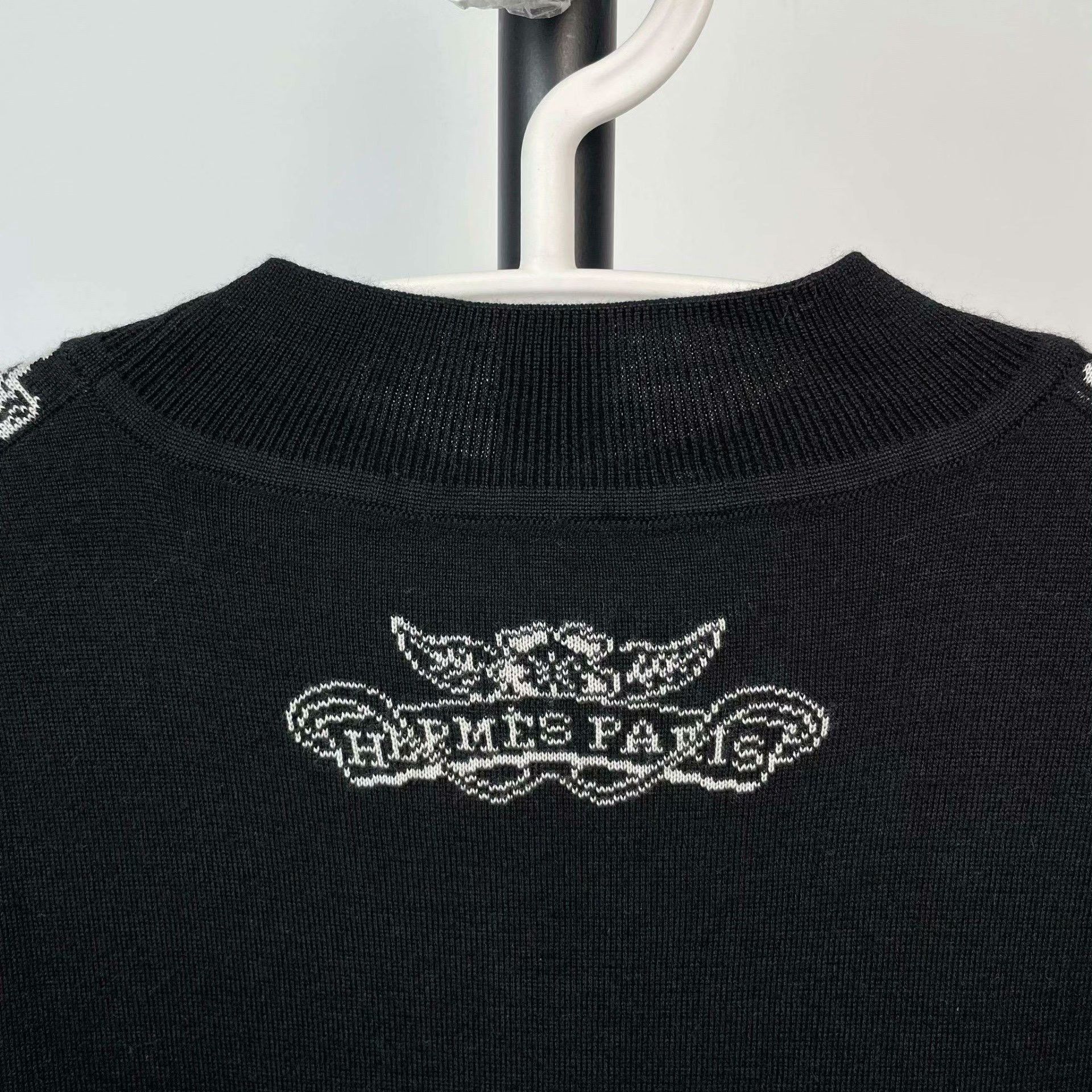 Hermes Hermes Knit Black Dress 36 Women Size S / US 4 / IT 40 - 4 Thumbnail
