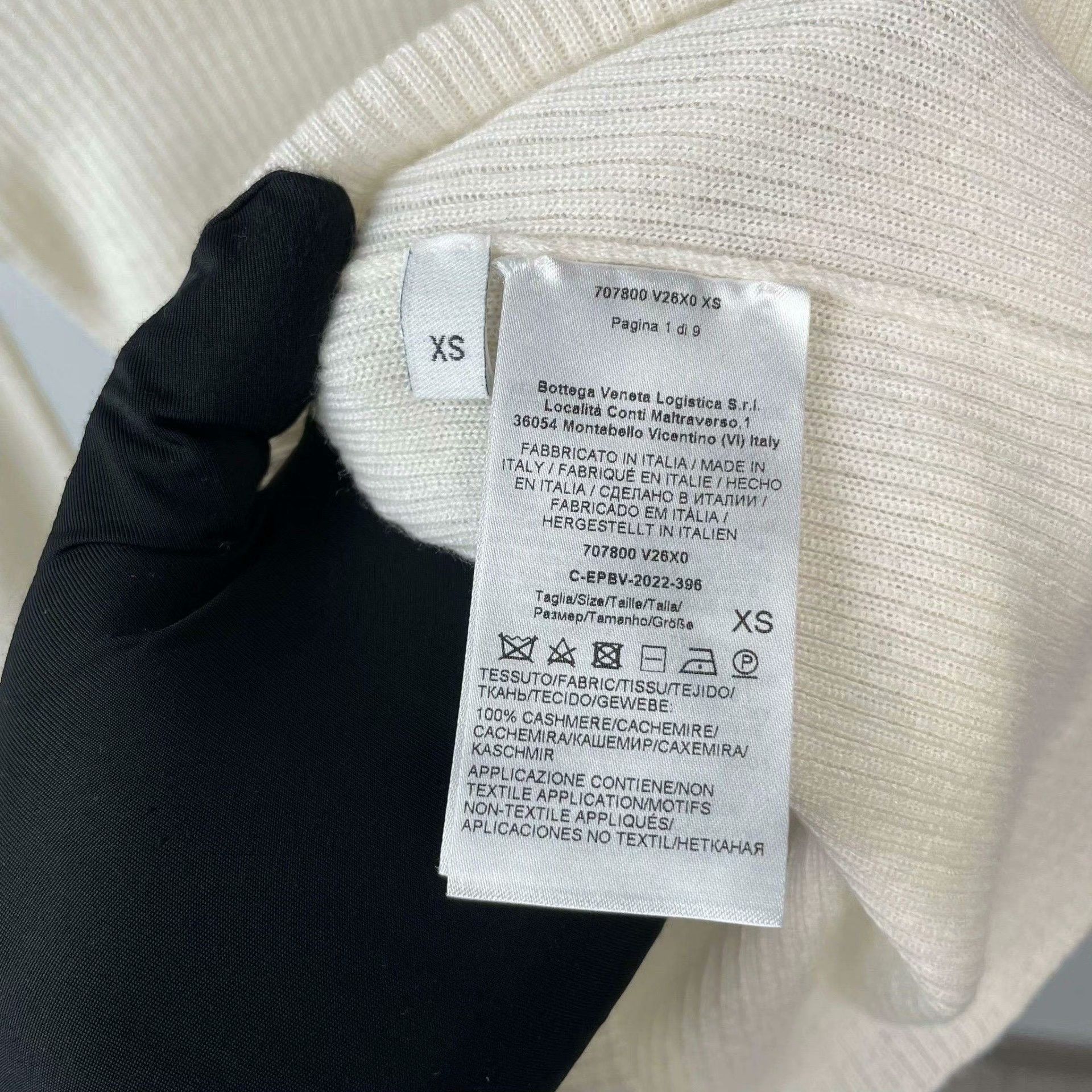 Bottega Veneta Bottega Veneta Knit White Sweater 42 Women Size M / US 6-8 / IT 42-44 - 5 Thumbnail