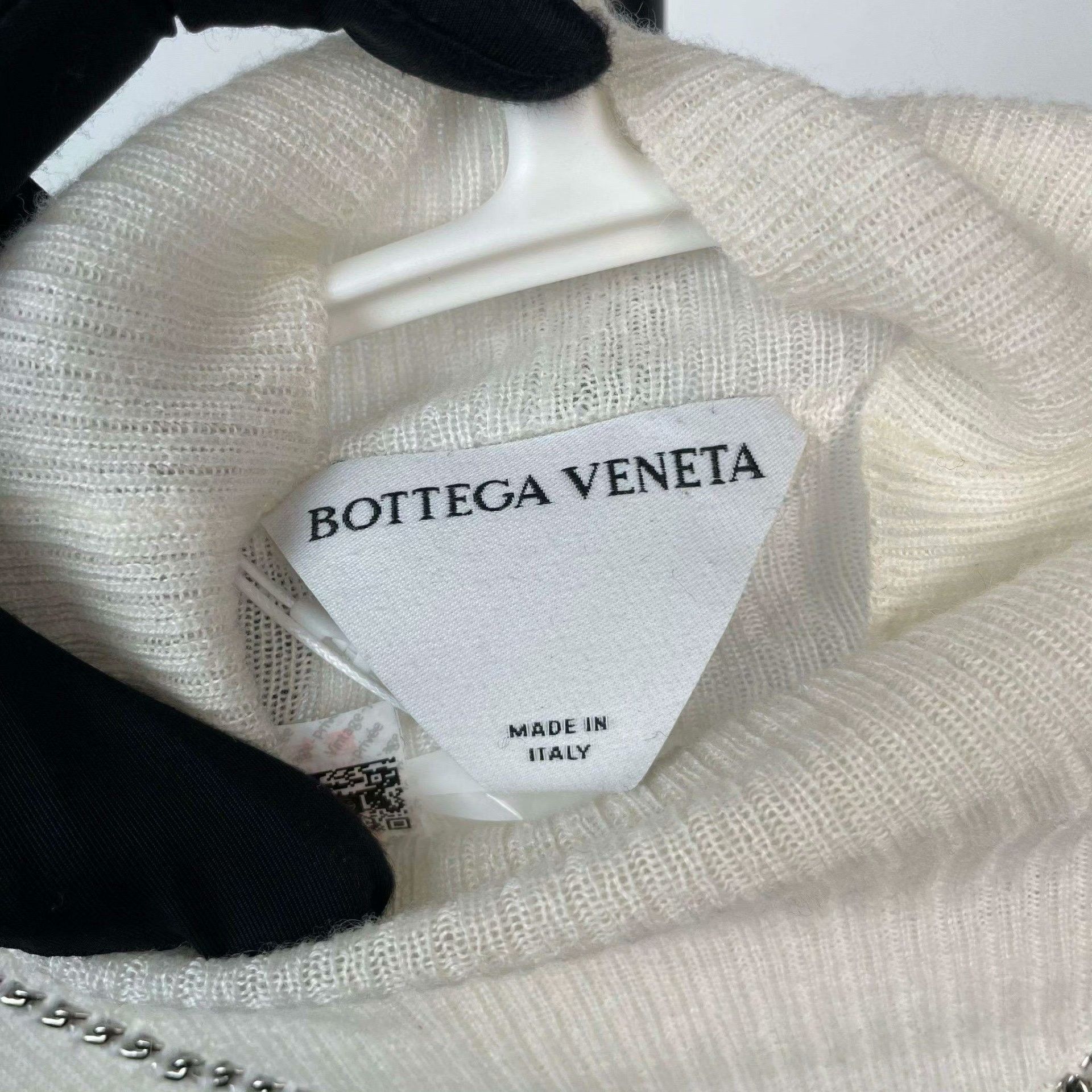 Bottega Veneta Bottega Veneta Knit White Sweater 42 Women Size M / US 6-8 / IT 42-44 - 4 Thumbnail