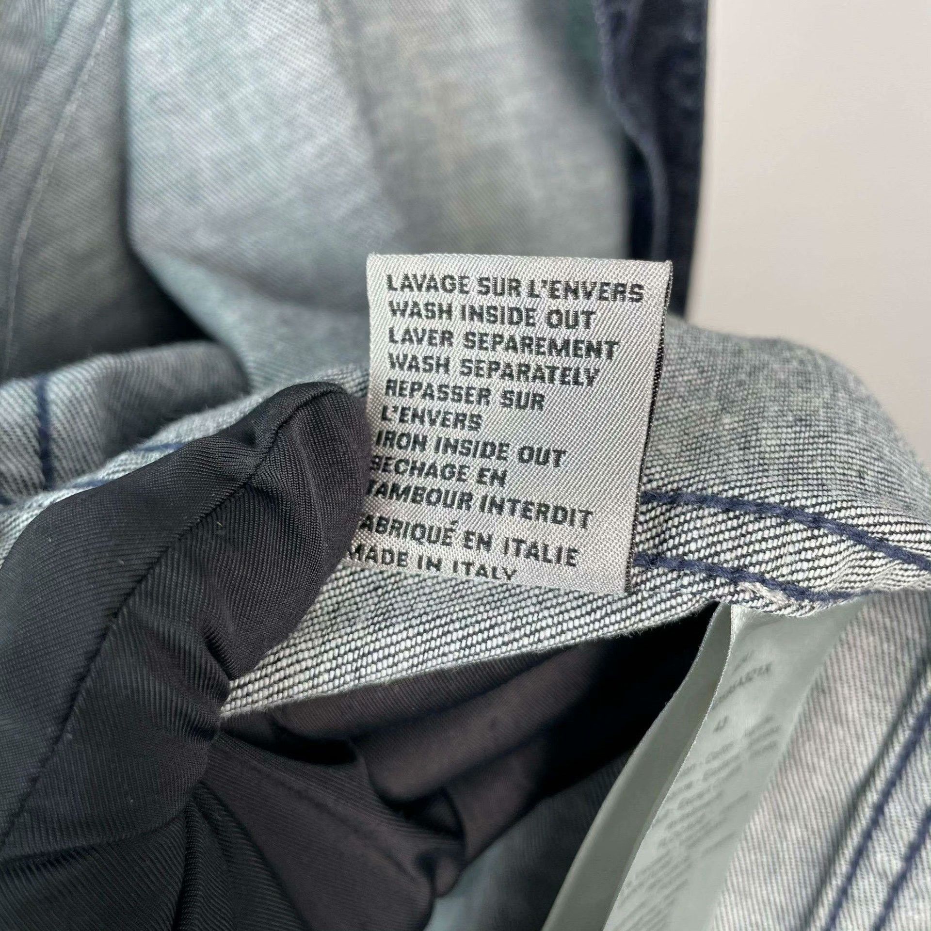 Dior Dior Denim Blue Jacket 43 Women Size L / US 10 / IT 46 - 7 Thumbnail