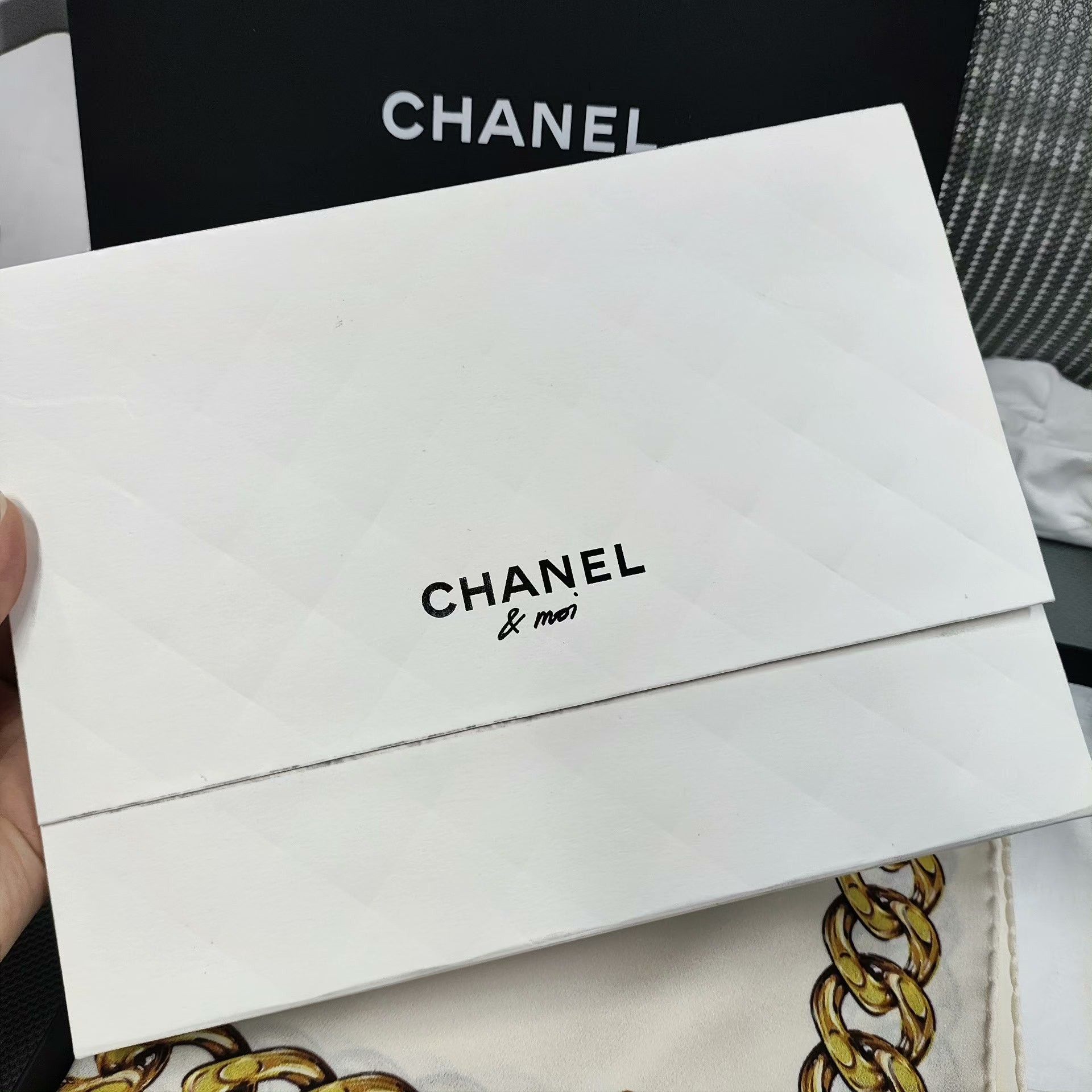 Chanel Chanel Scarf 26 Men Size ONE SIZE - 5 Thumbnail