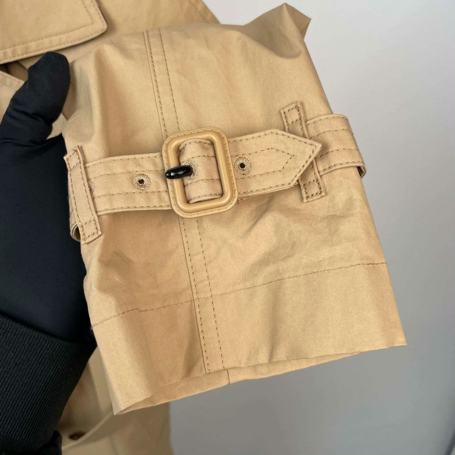 Burberry Burberry Long Beige Coat S Women Size S / US 4 / IT 40 - 7 Thumbnail