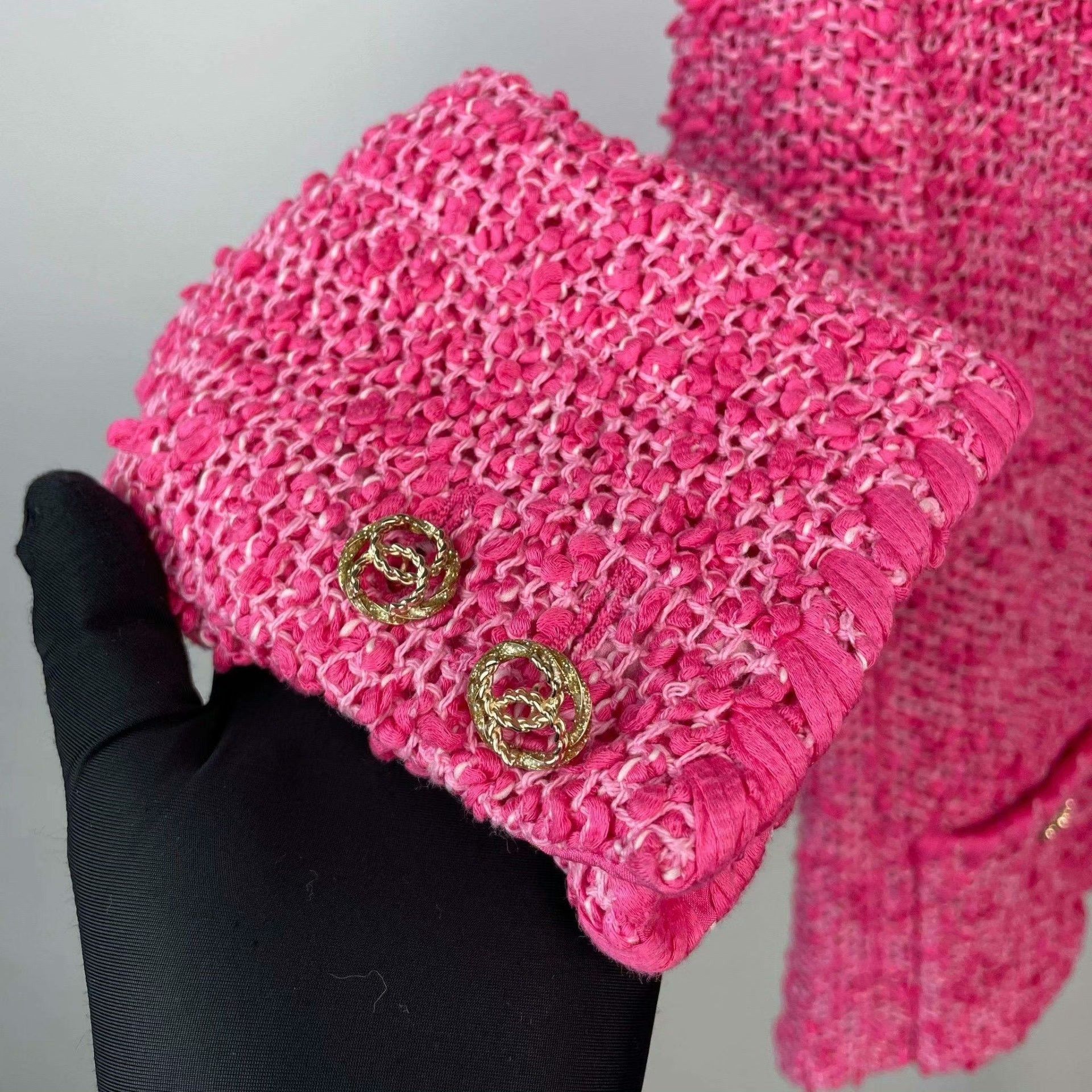 Chanel Chanel Wool Pink Coat 38 Women Size S / US 4 / IT 40 - 8 Thumbnail