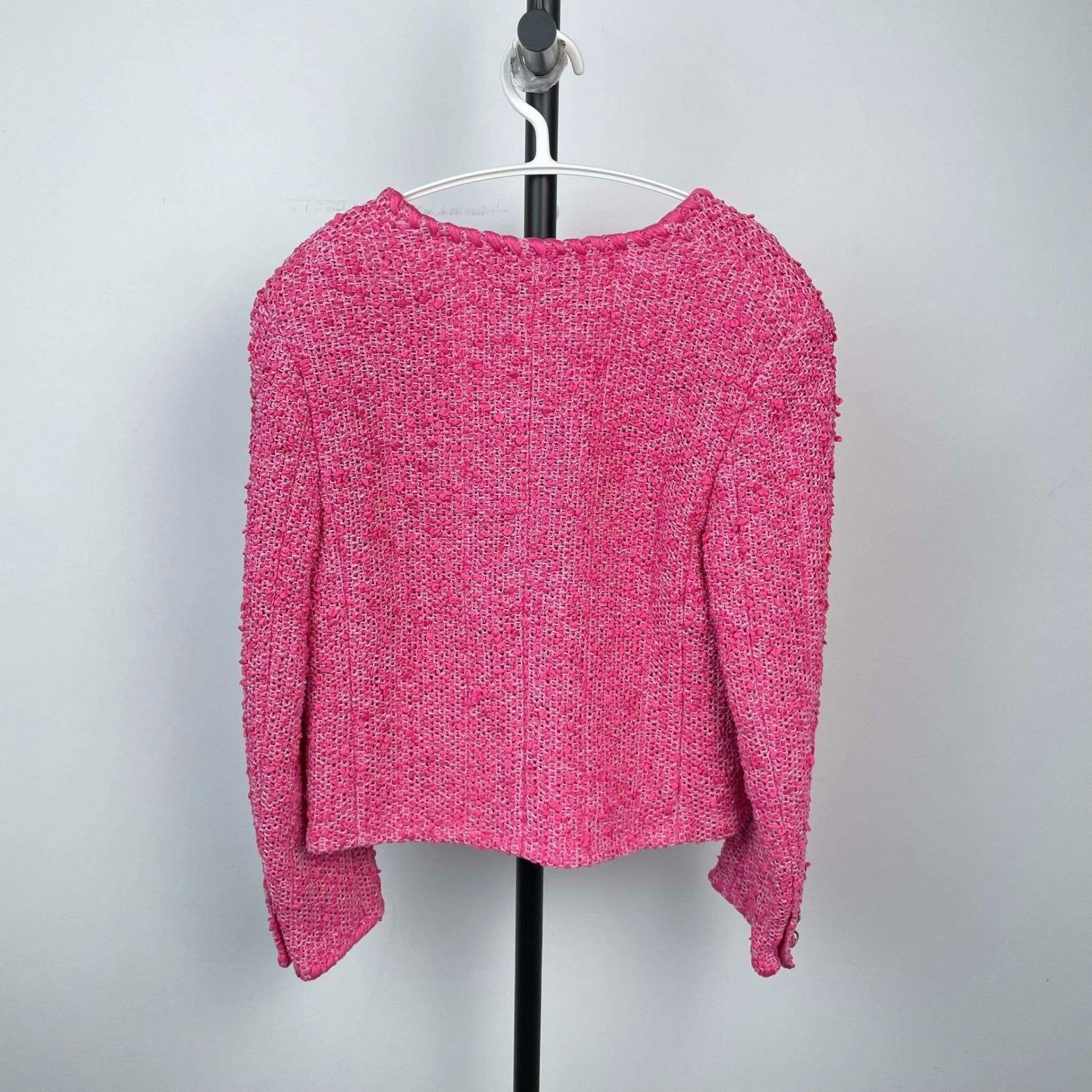 Chanel Chanel Wool Pink Coat 38 Women Size S / US 4 / IT 40 - 2 Thumbnail