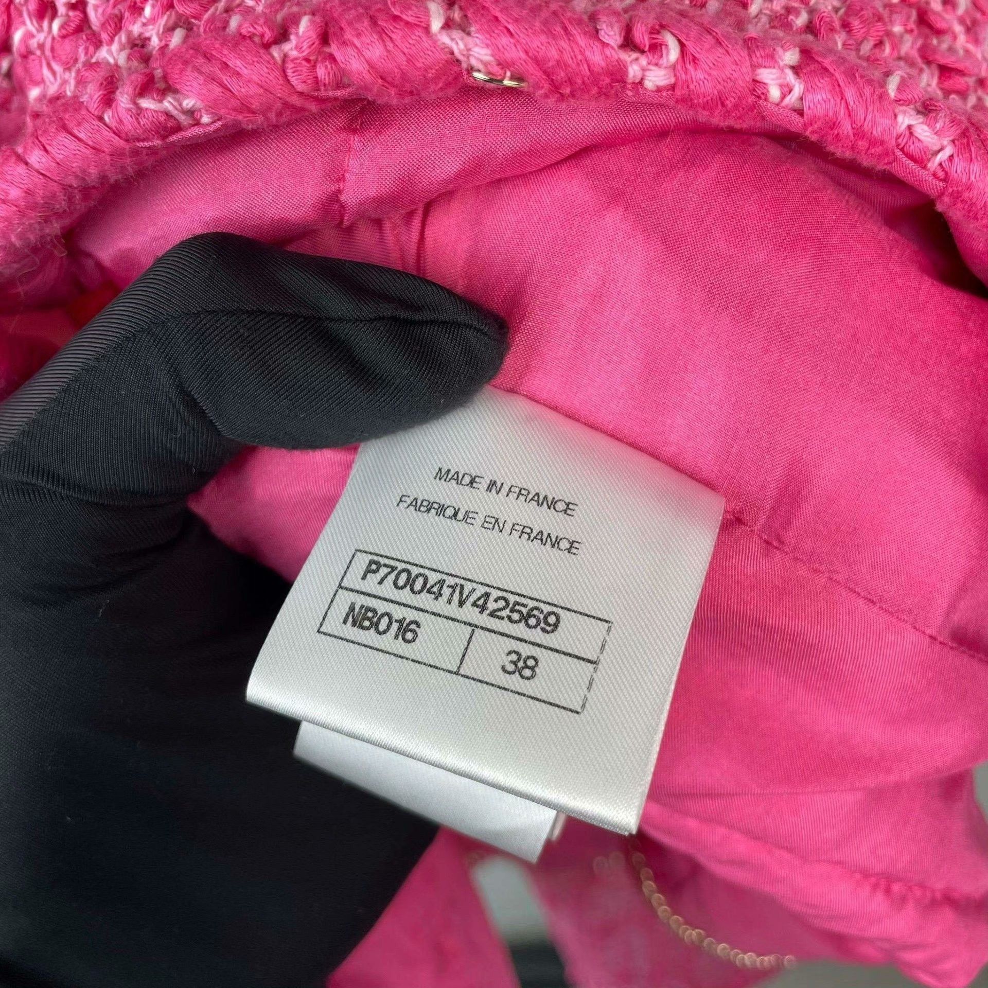 Chanel Chanel Wool Pink Coat 38 Women Size S / US 4 / IT 40 - 4 Thumbnail